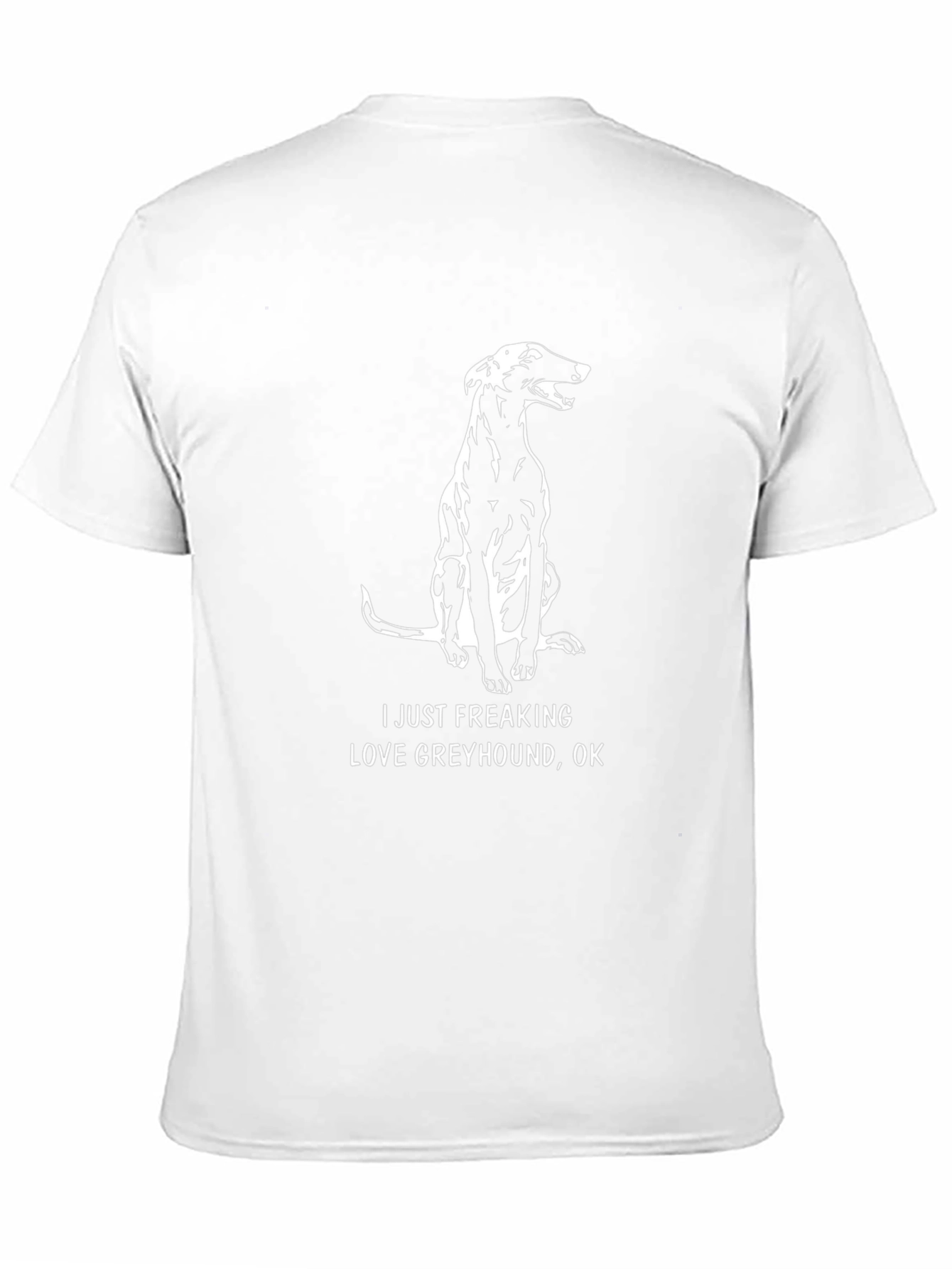 Greyhound Dog Graphic T-Shirt - Unisex