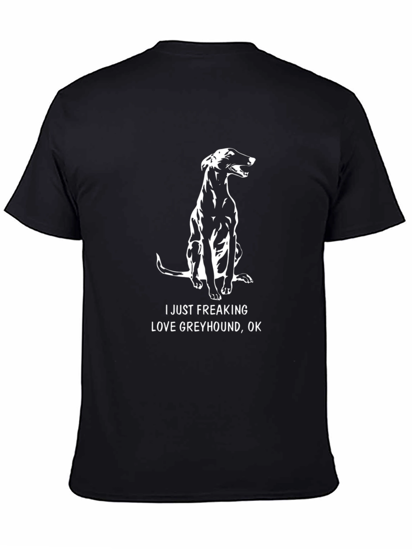 Greyhound Dog Graphic T-Shirt - Unisex