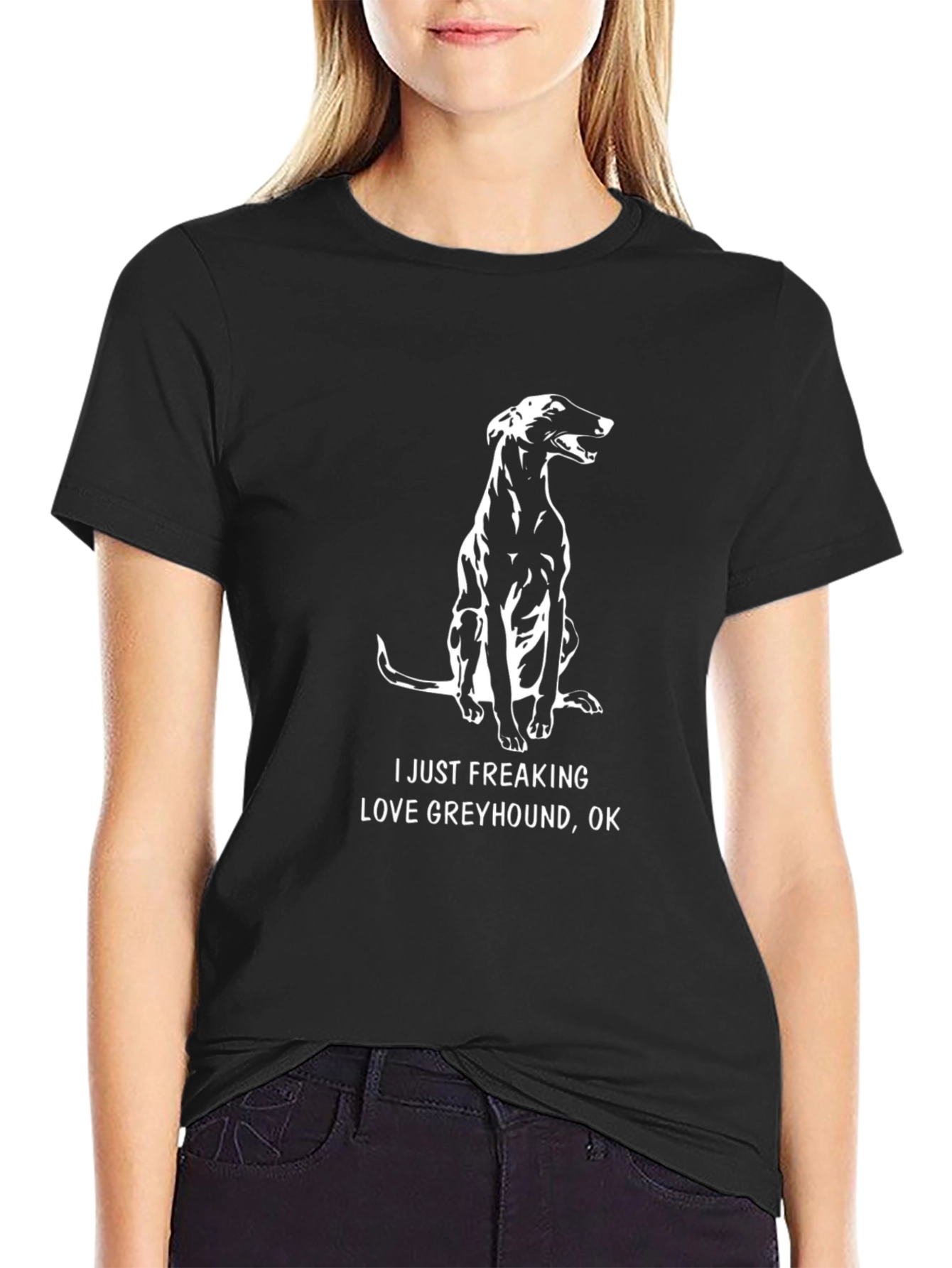 Greyhound Dog Graphic T-Shirt - Unisex