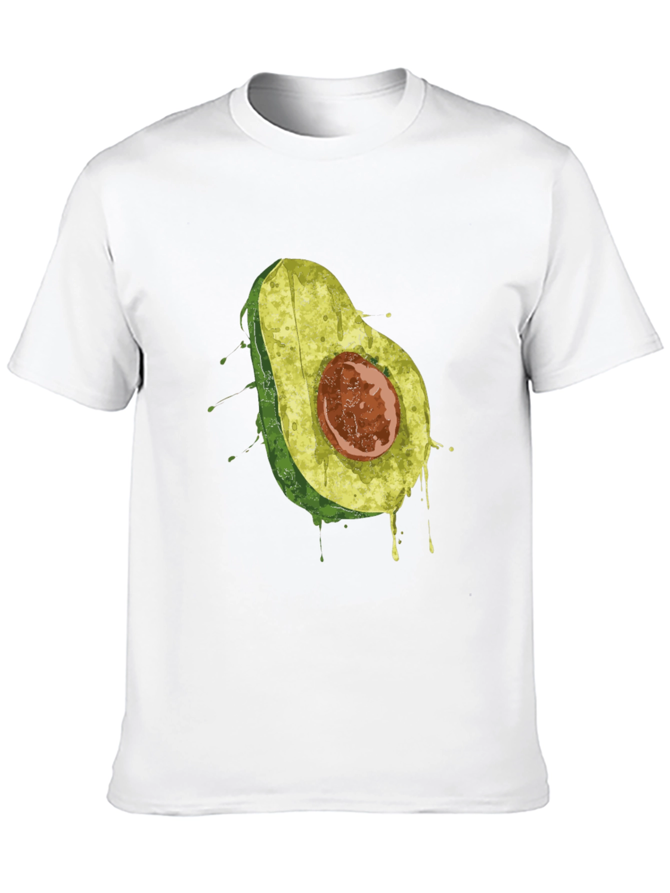 Avocado Graphic T-Shirt - Black