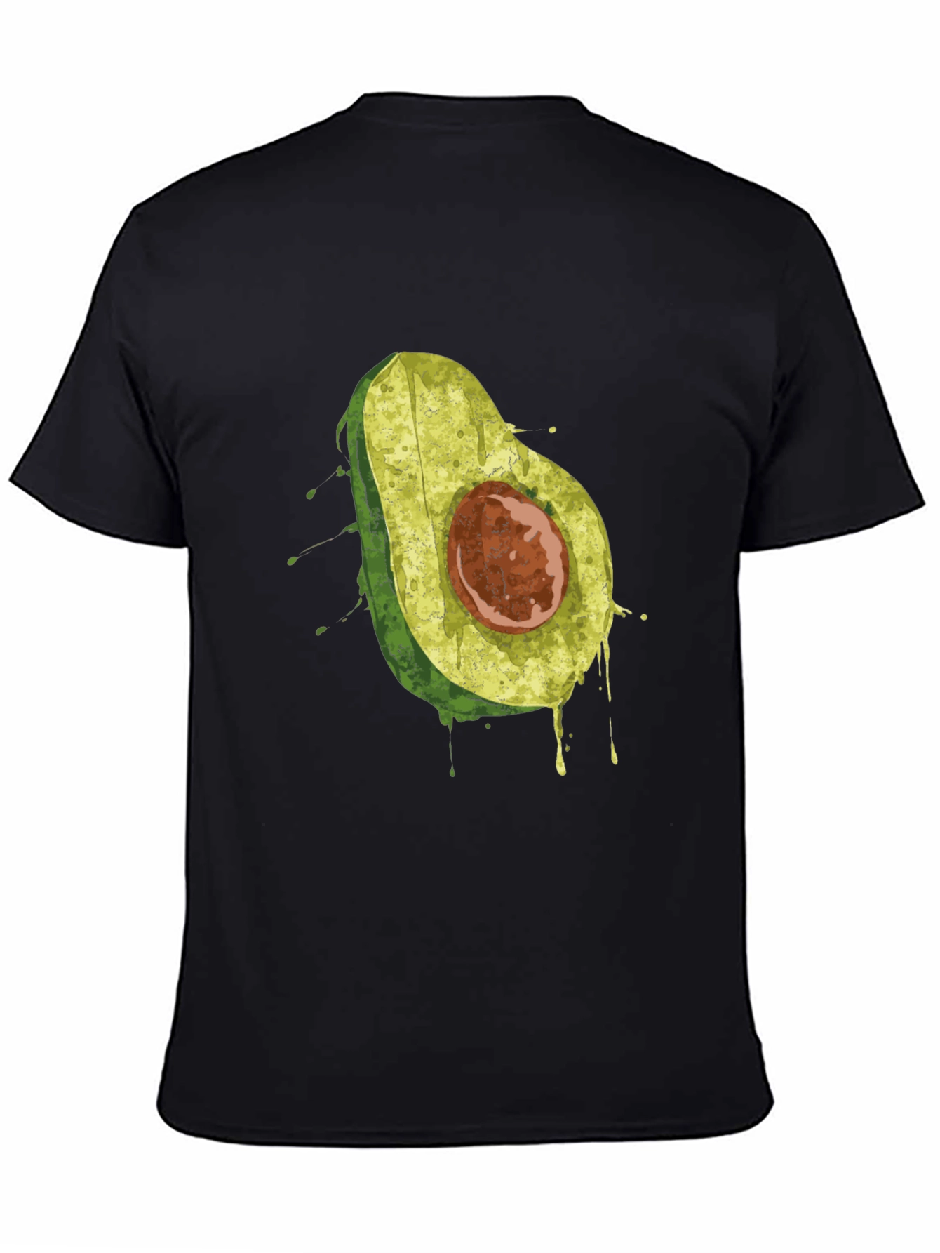 Avocado Graphic T-Shirt - Black