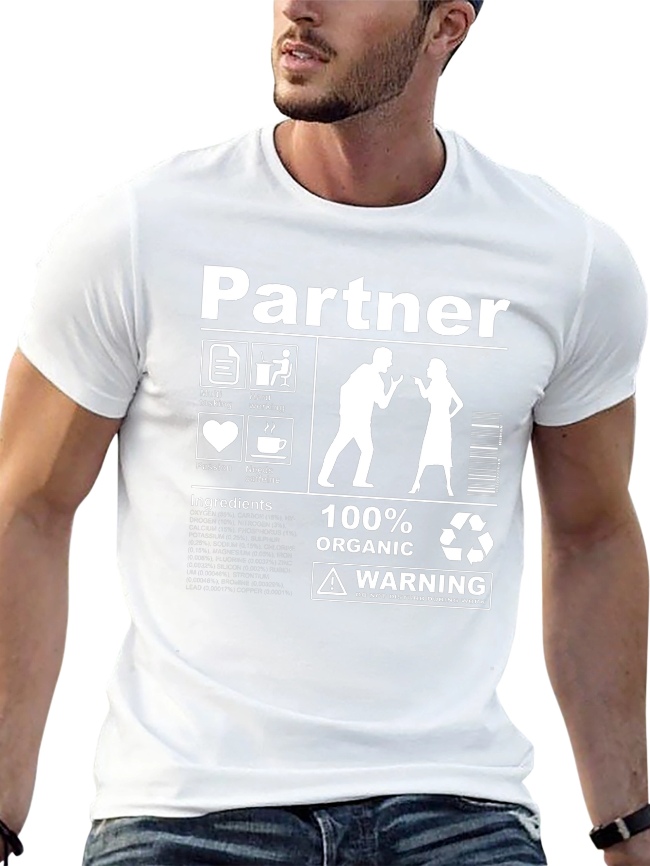 Partner Ingredients T-Shirt Funny Work Tee