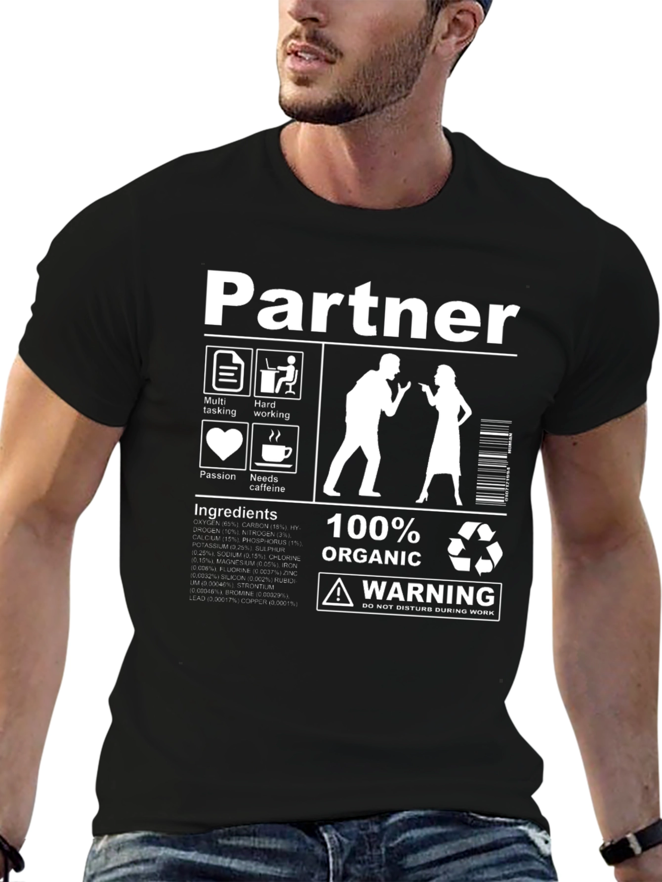 Partner Ingredients T-Shirt Funny Work Tee
