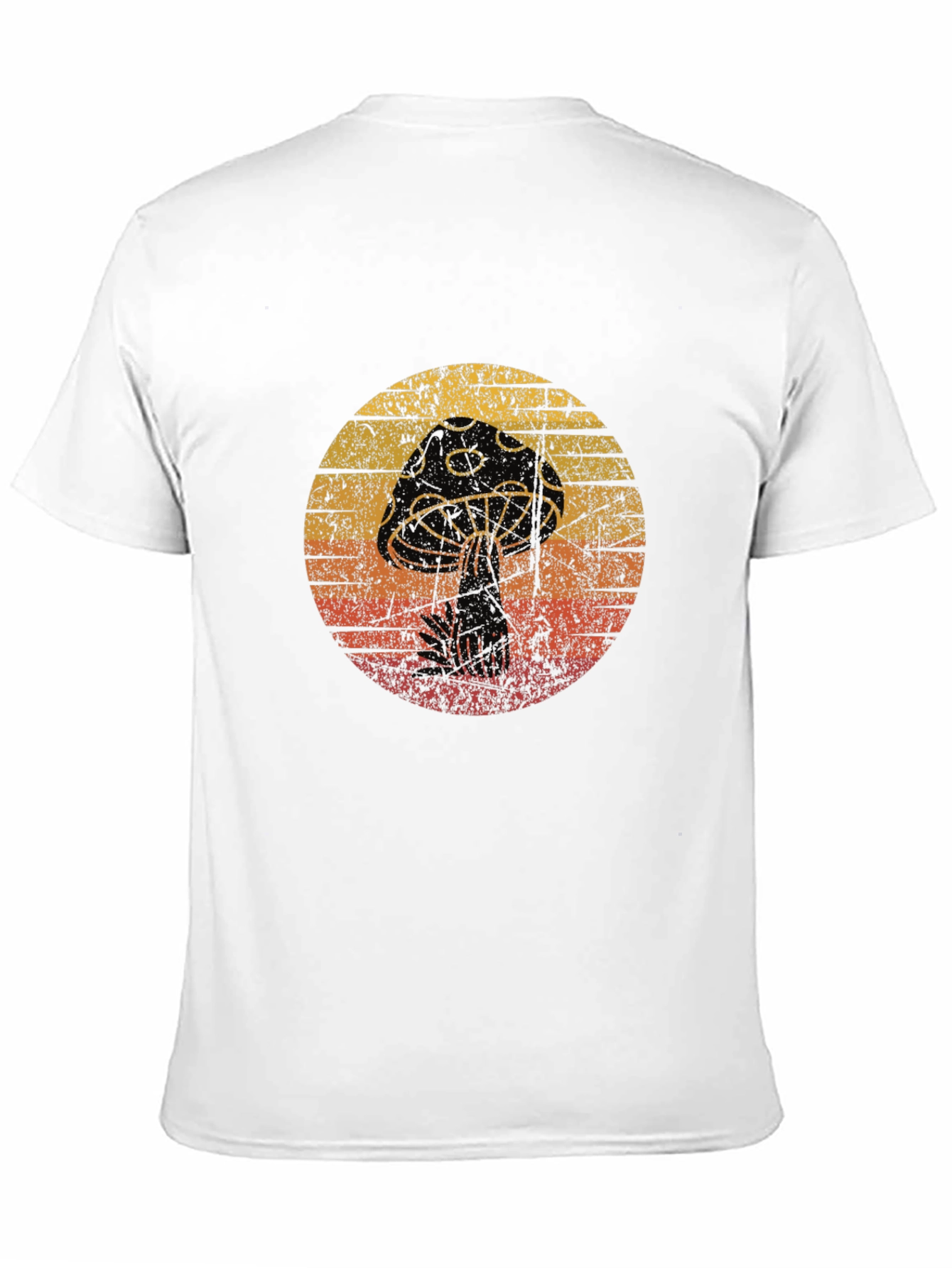 Retro Mushroom Graphic T-Shirt