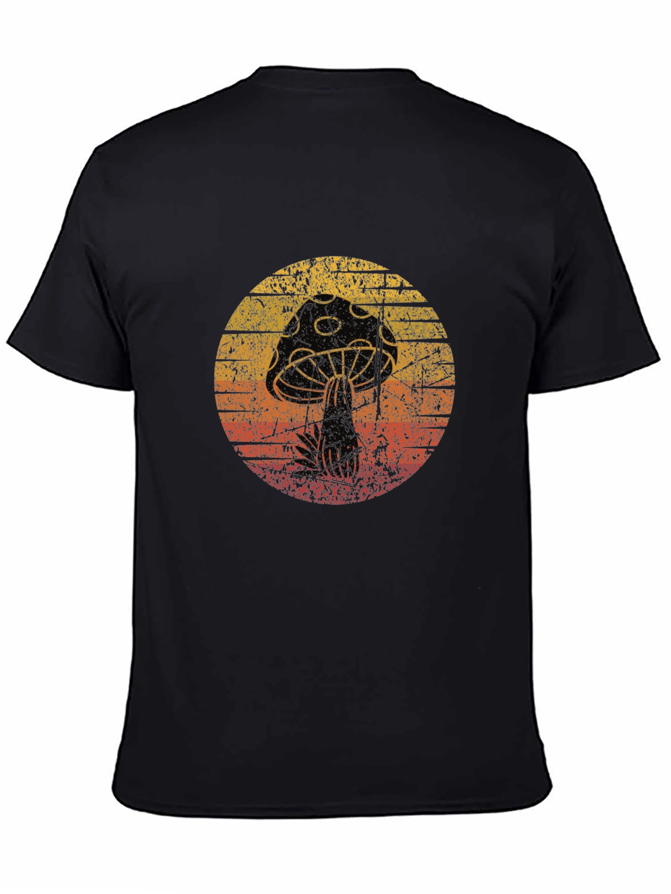 Retro Mushroom Graphic T-Shirt