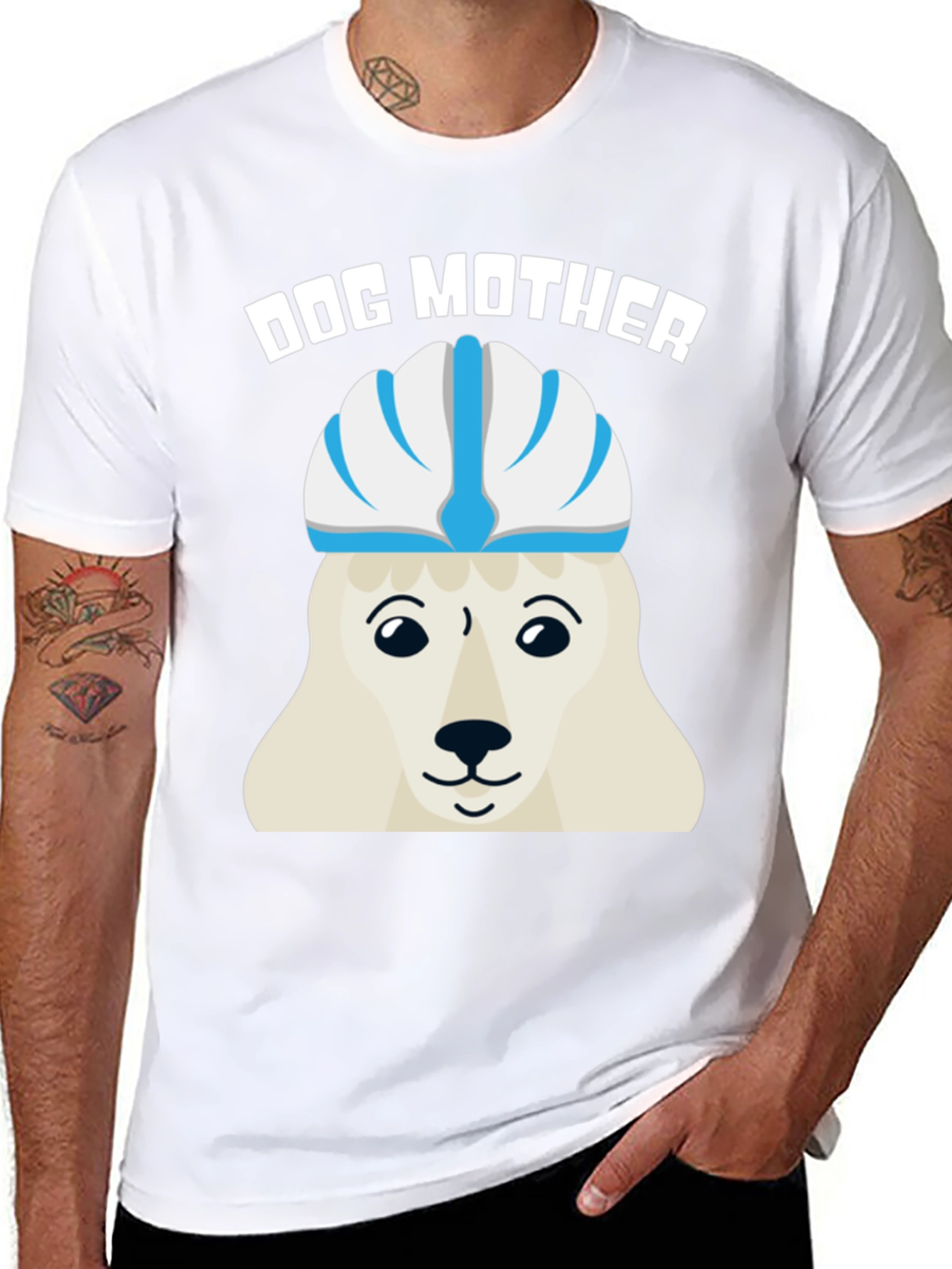 Dog Mother T-Shirt - Cute Canine Design