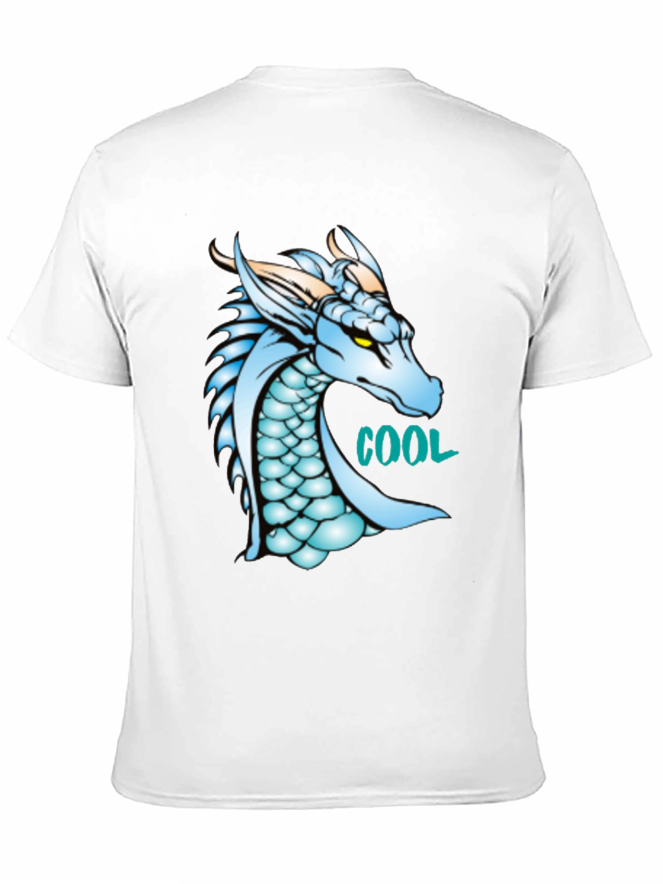 Cool Dragon Graphic Black T-Shirt