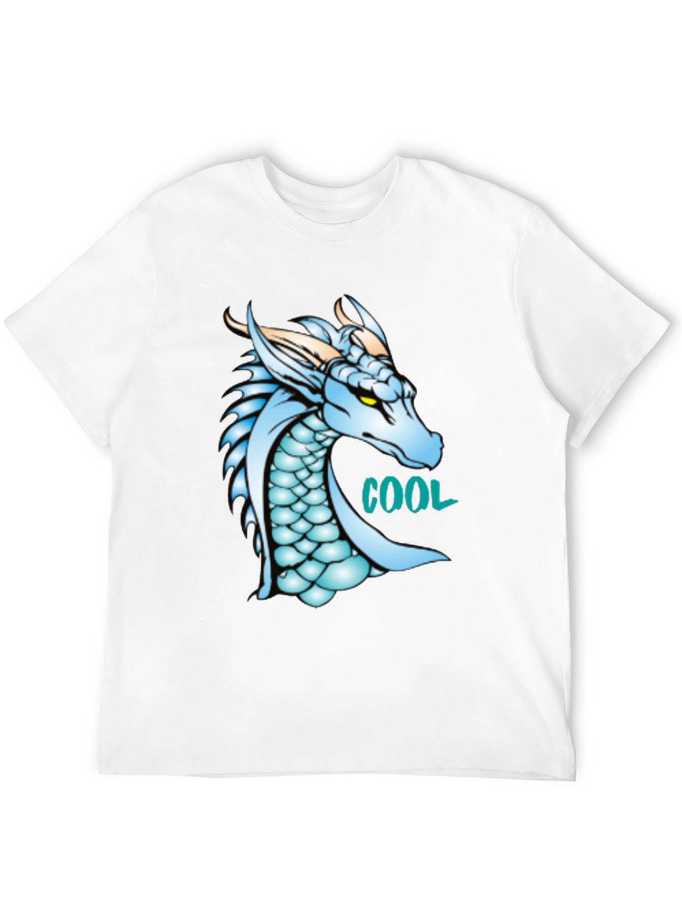 Cool Dragon Graphic Black T-Shirt