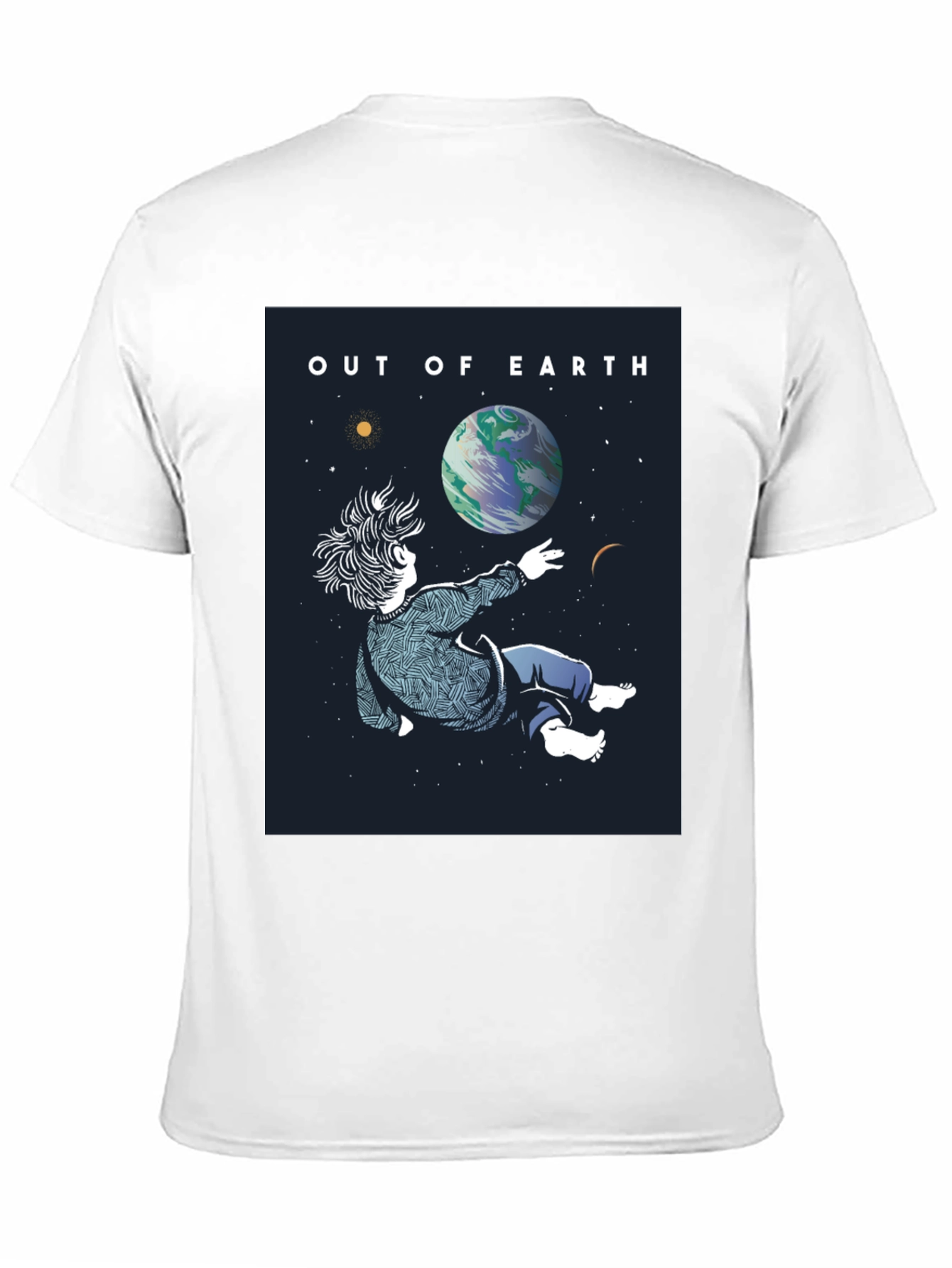 Out of Earth Graphic Tee - Black Unisex Shirt