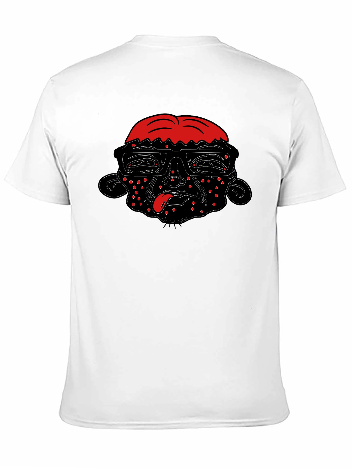 Edgy Graphic Tee - Red Brain Design