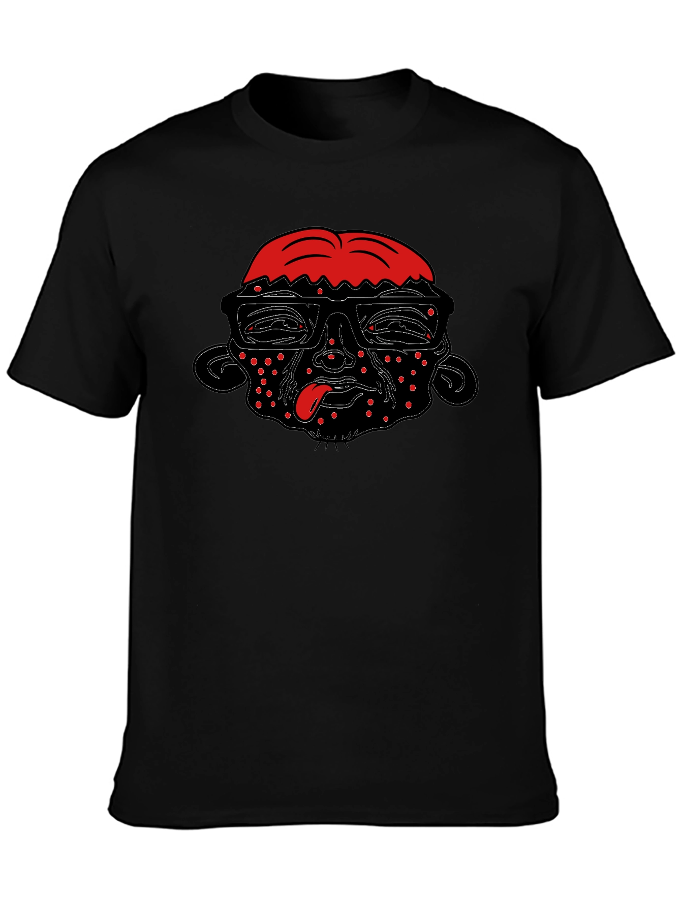 Edgy Graphic Tee - Red Brain Design