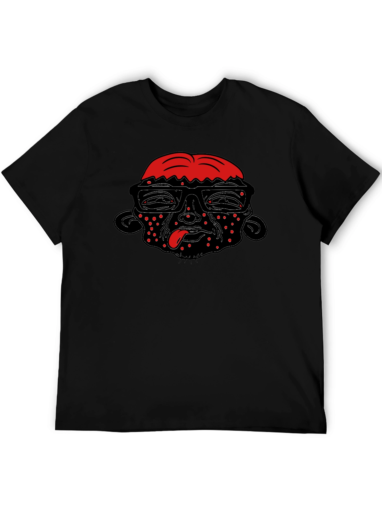 Edgy Graphic Tee - Red Brain Design
