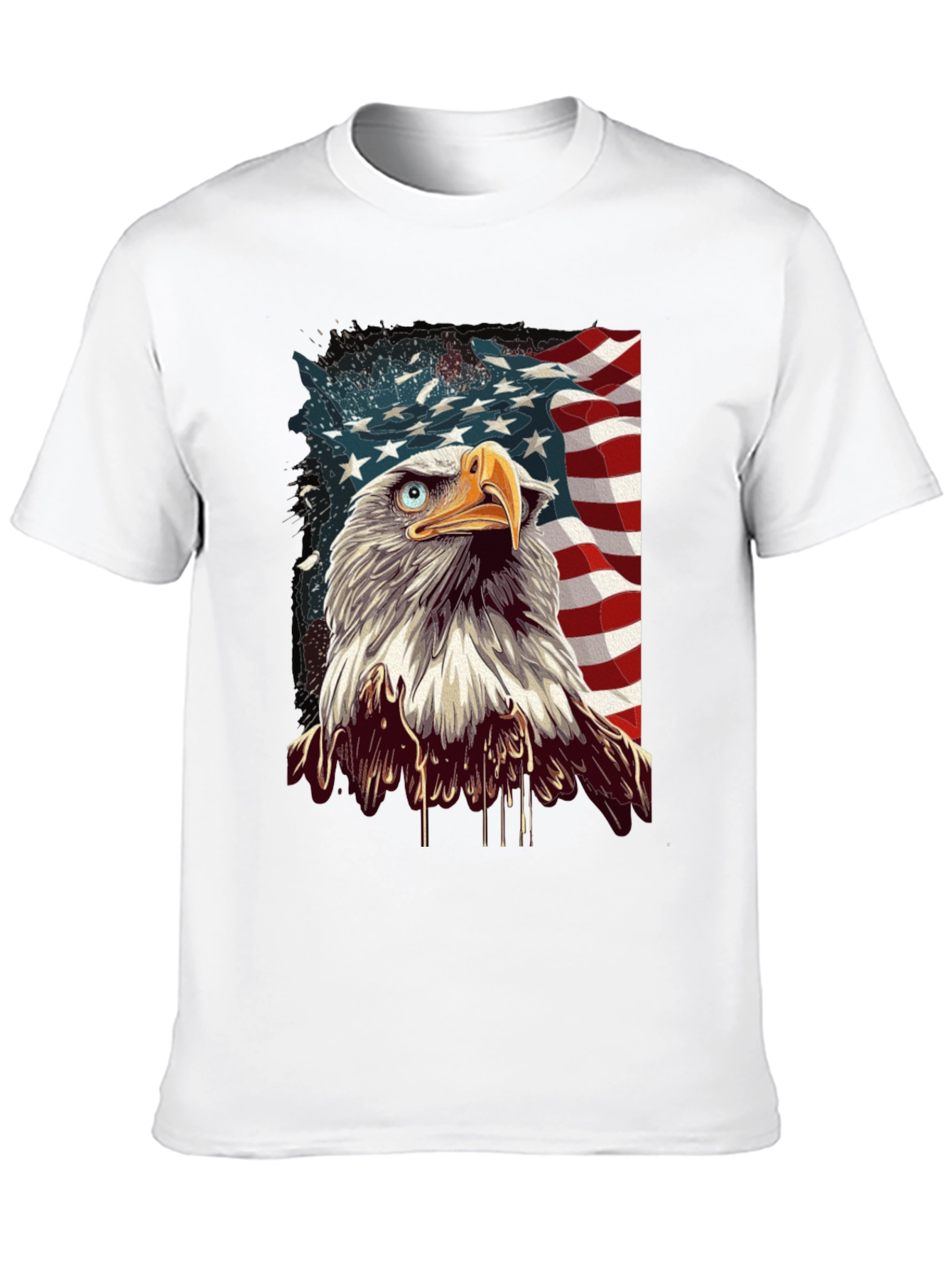 American Eagle Graphic Tee - Patriotic Style
