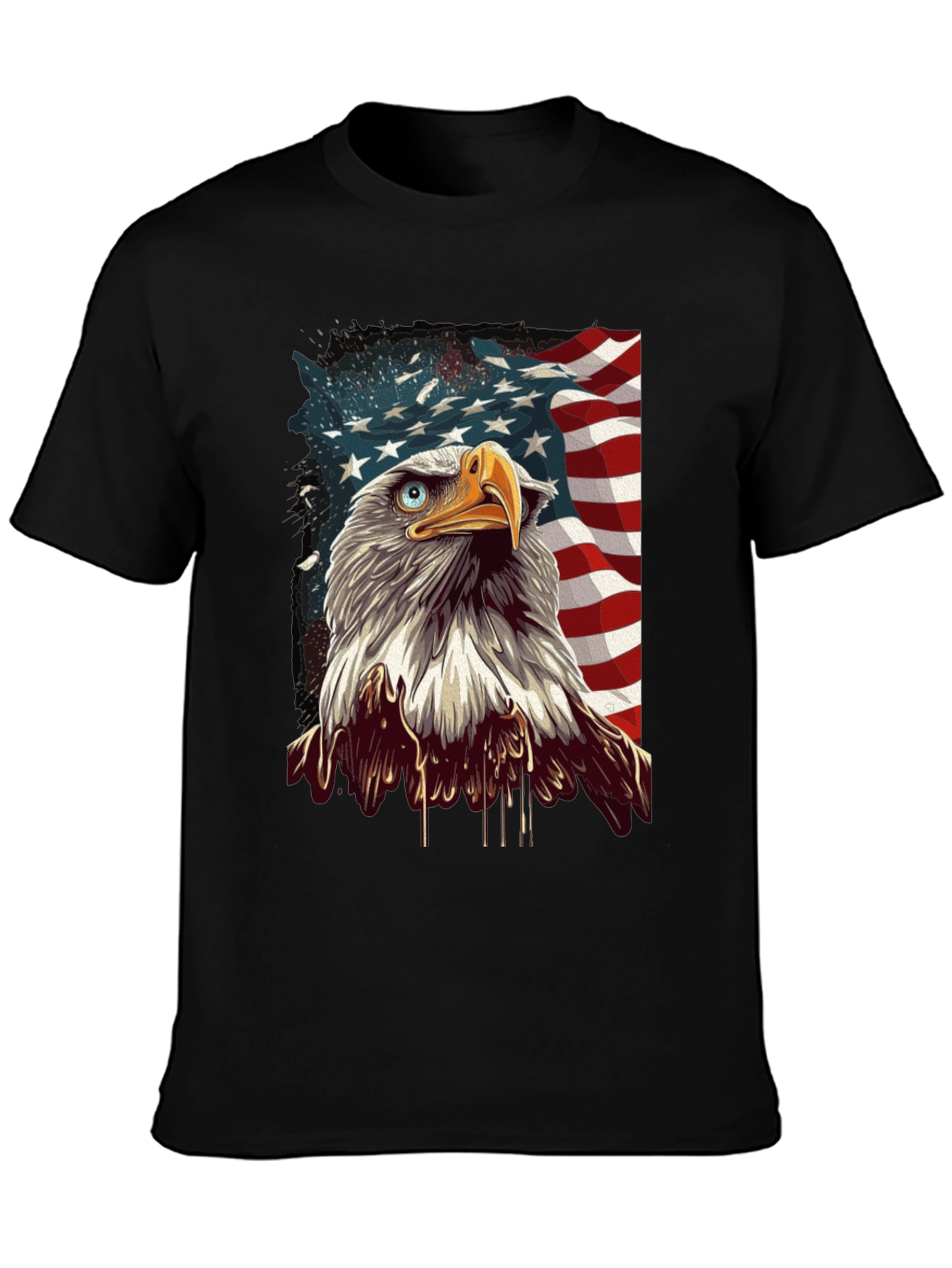 American Eagle Graphic Tee - Patriotic Style