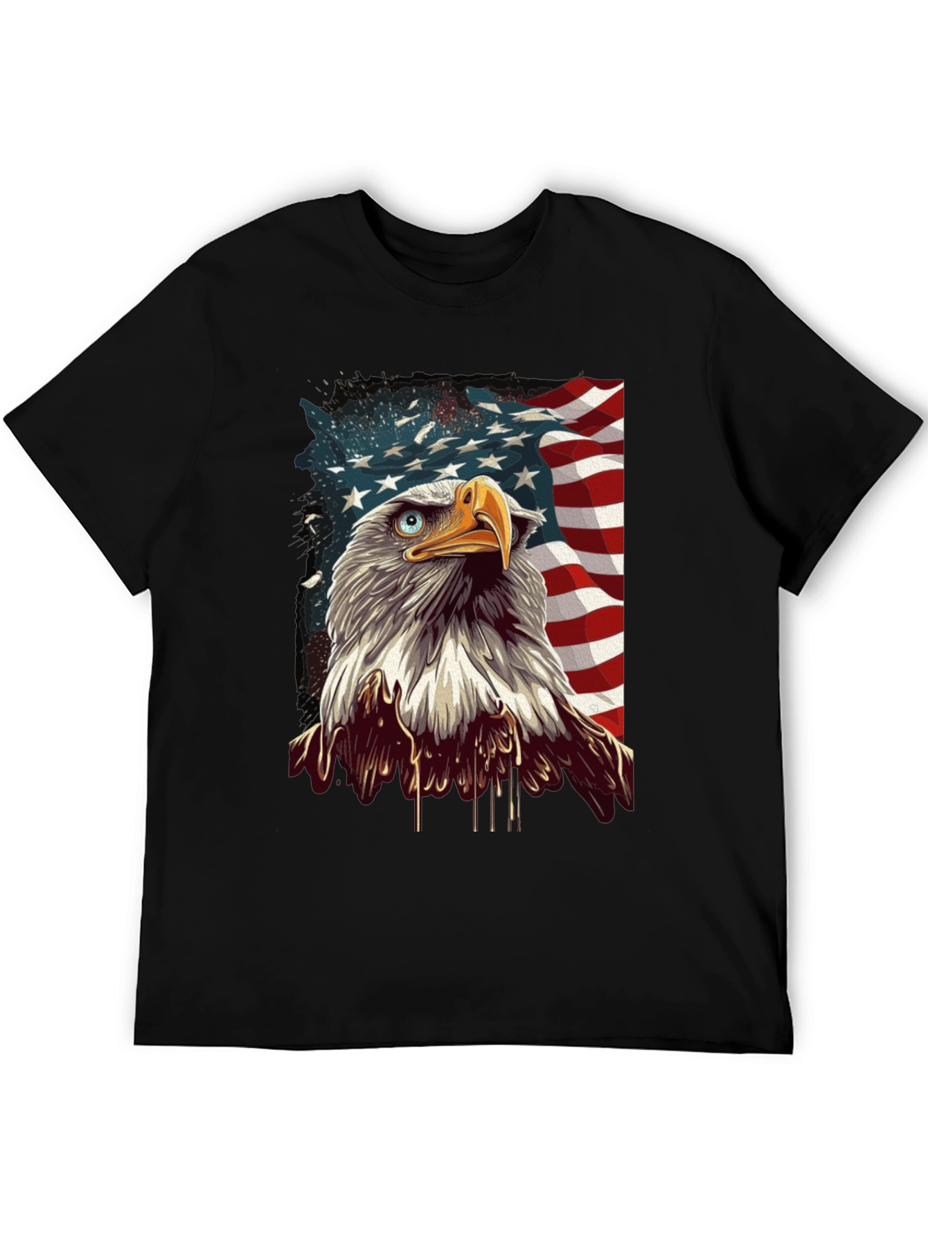 American Eagle Graphic Tee - Patriotic Style