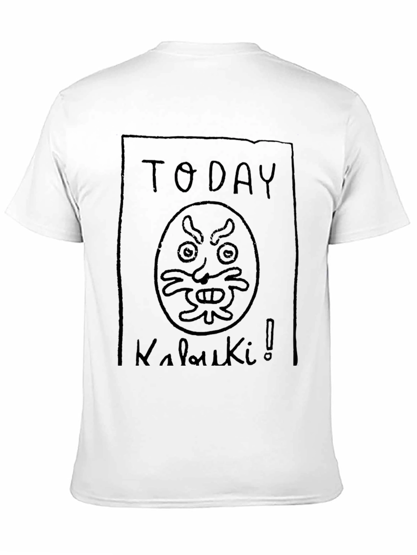 Unique Graphic Print T-Shirt - Today Kalauki Design