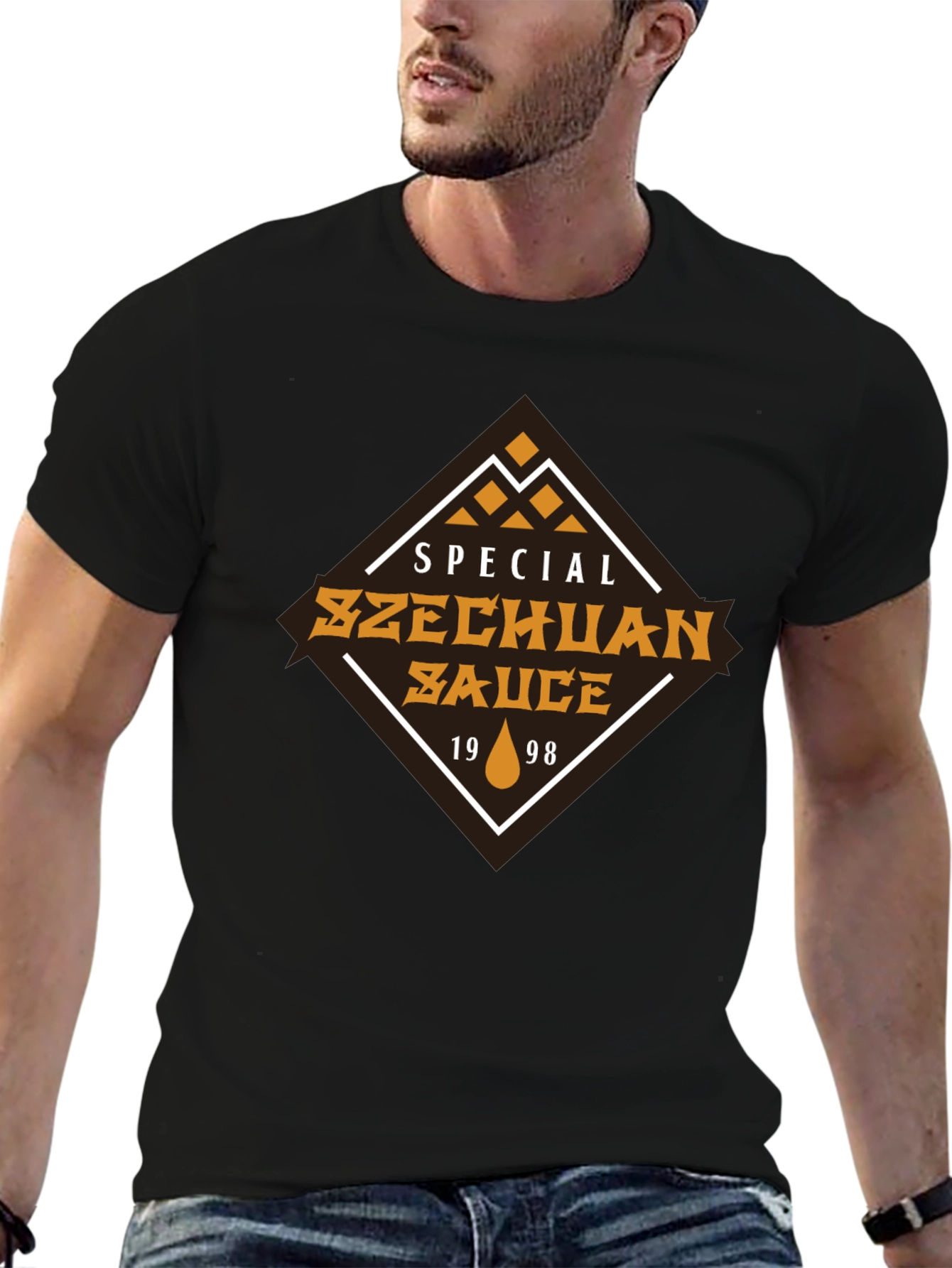 Szechuan Sauce Black T-Shirt - Limited Edition 1998