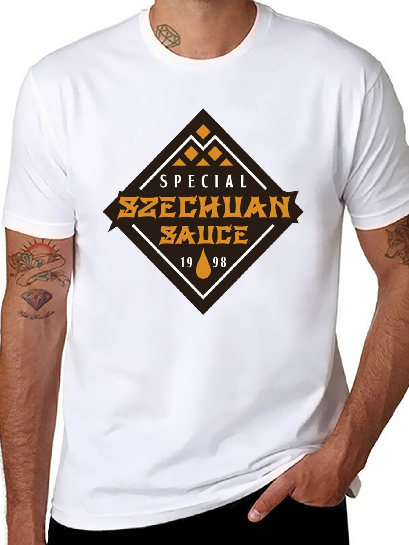 Szechuan Sauce Black T-Shirt - Limited Edition 1998