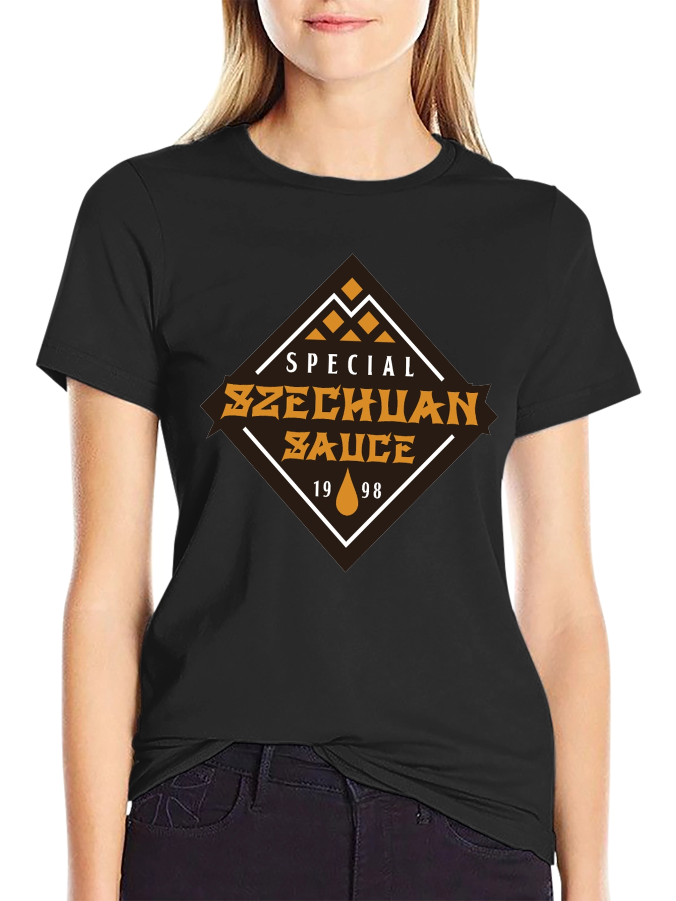 Szechuan Sauce Black T-Shirt - Limited Edition 1998