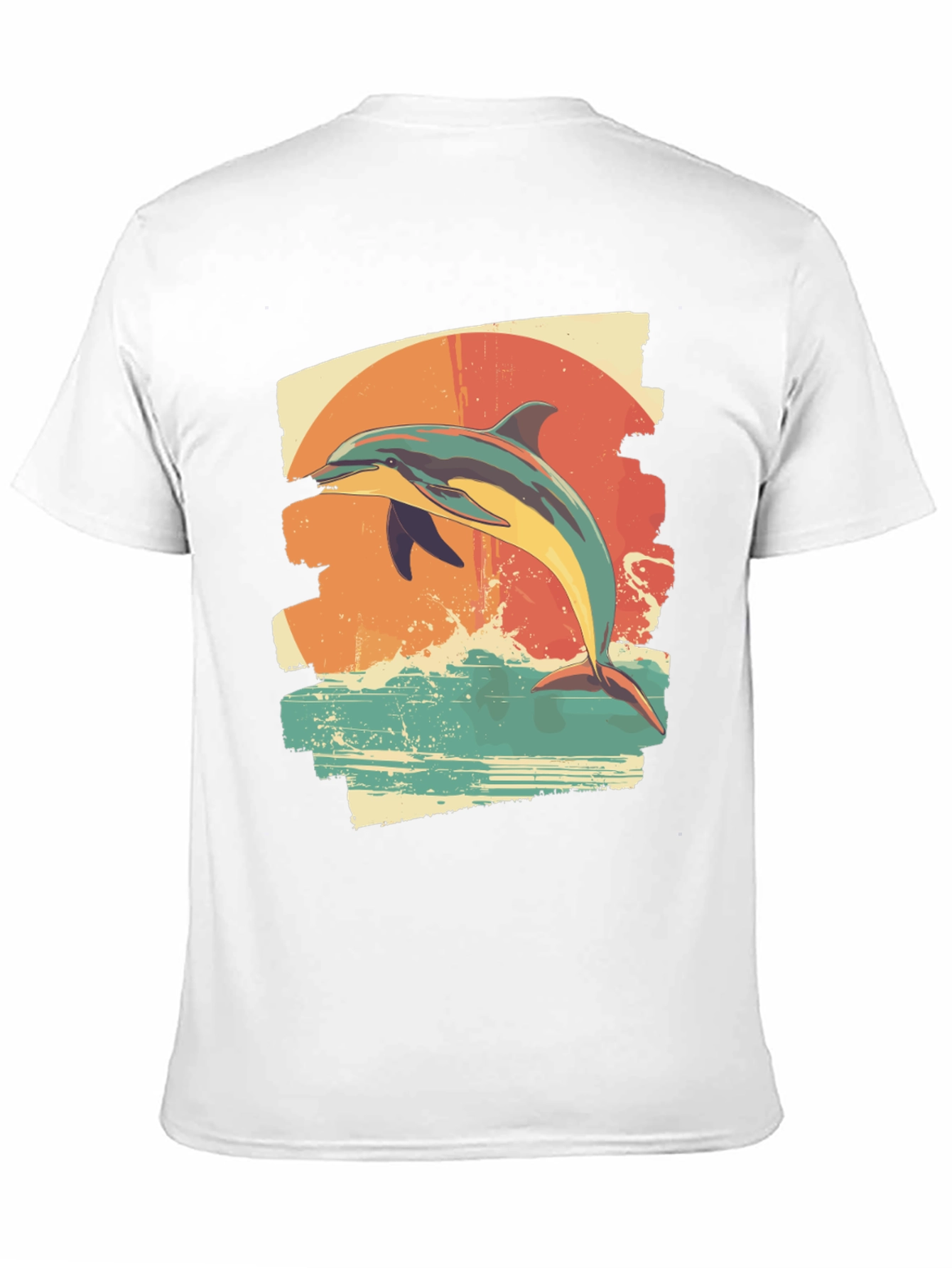 Dolphin Sunset T-Shirt - Ocean Lover Tee