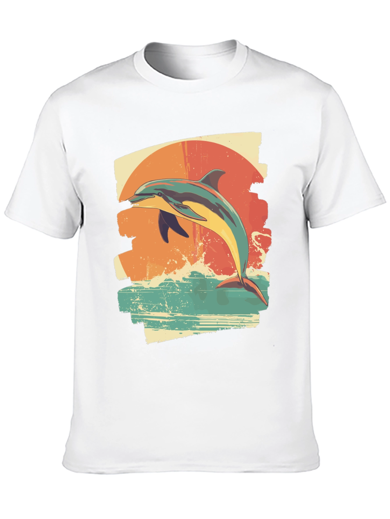 Dolphin Sunset T-Shirt - Ocean Lover Tee