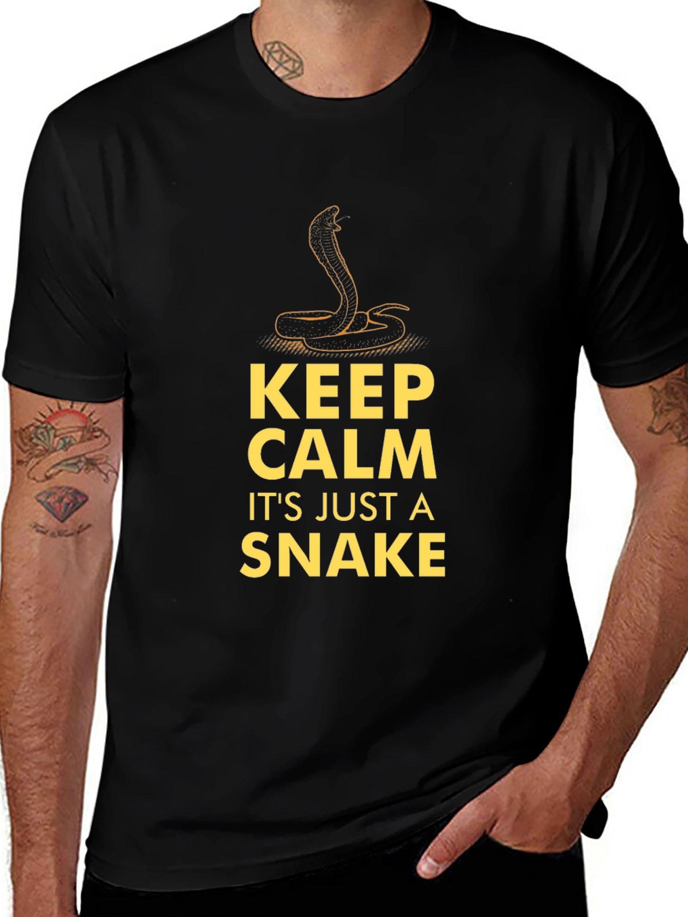 Keep Calm Its Just a Snake T-Shirt
