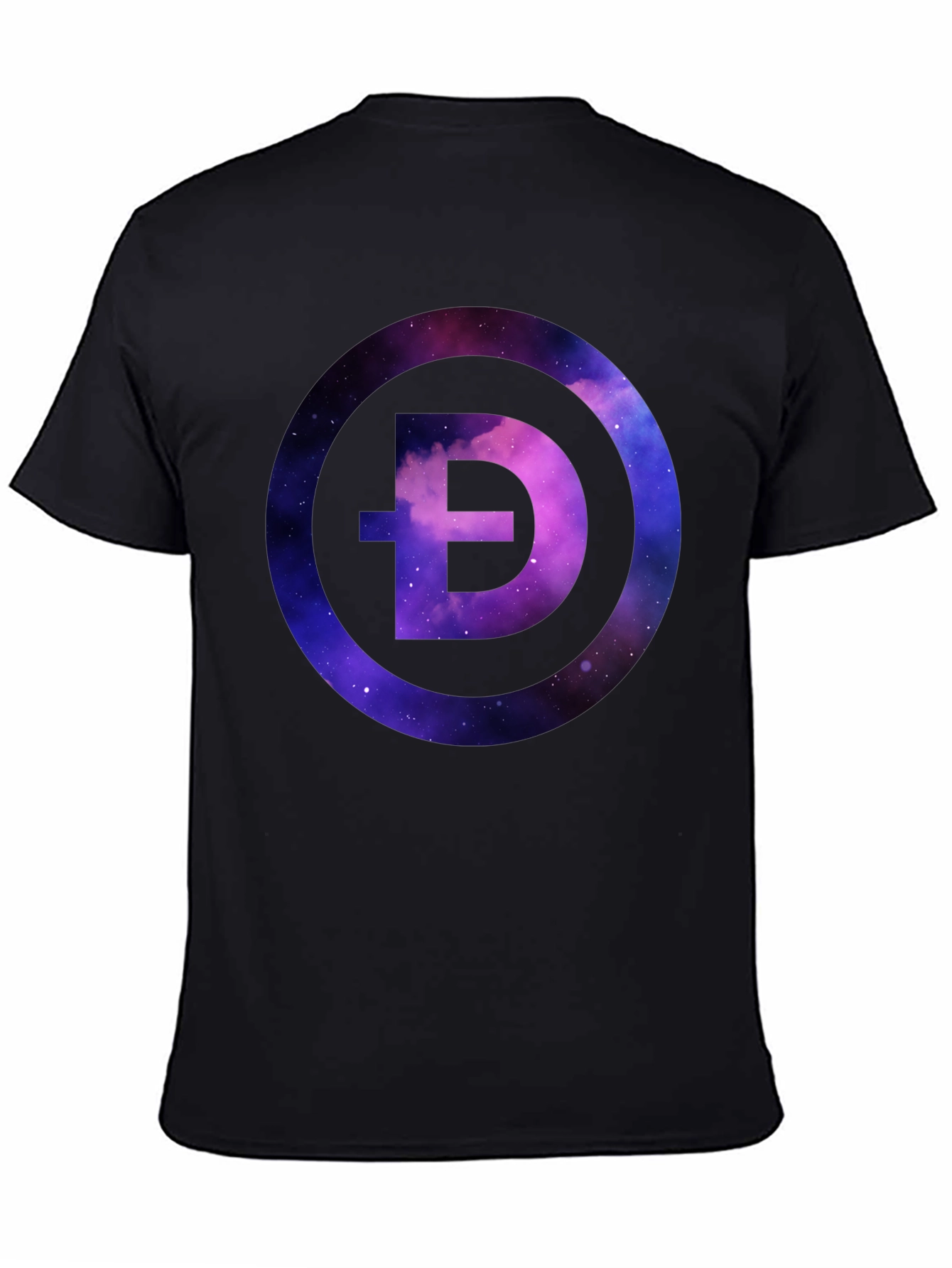 Galaxy Doge Crypto T-Shirt - Cotton Crew Neck Tee