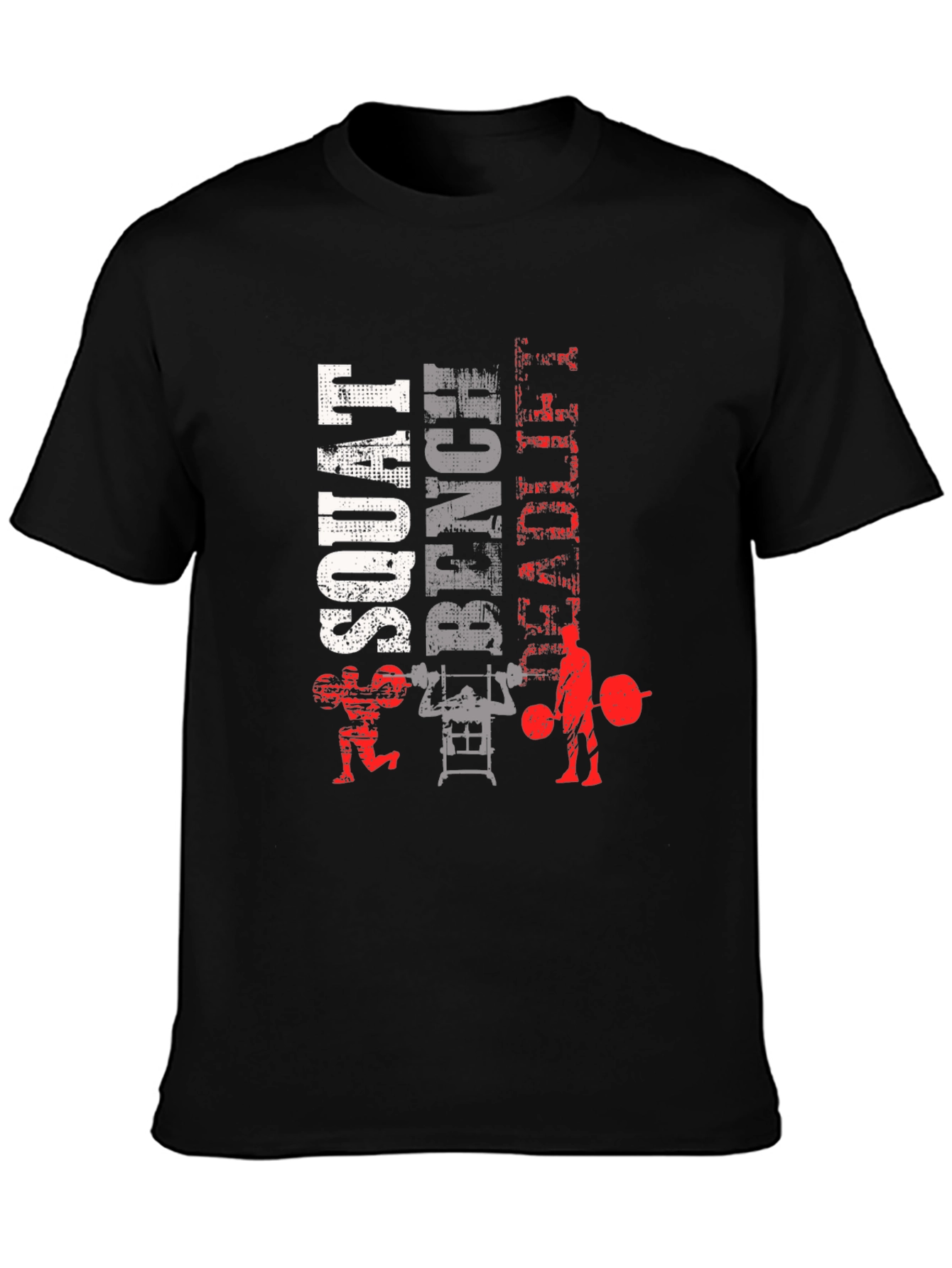 Workout T-Shirt: Squat Bench Deadlift Design