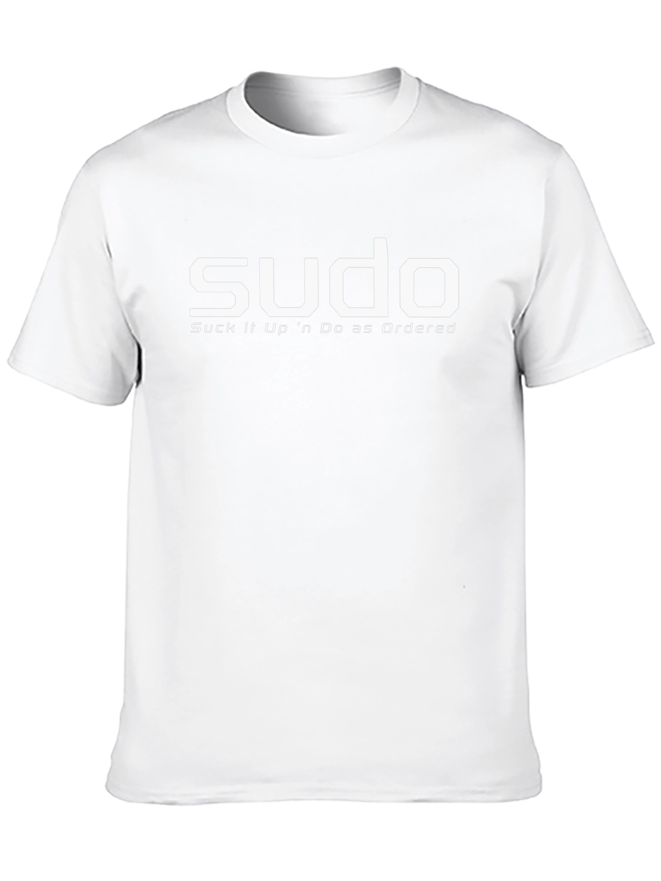 Sudo Suck it Up Black Graphic Tee
