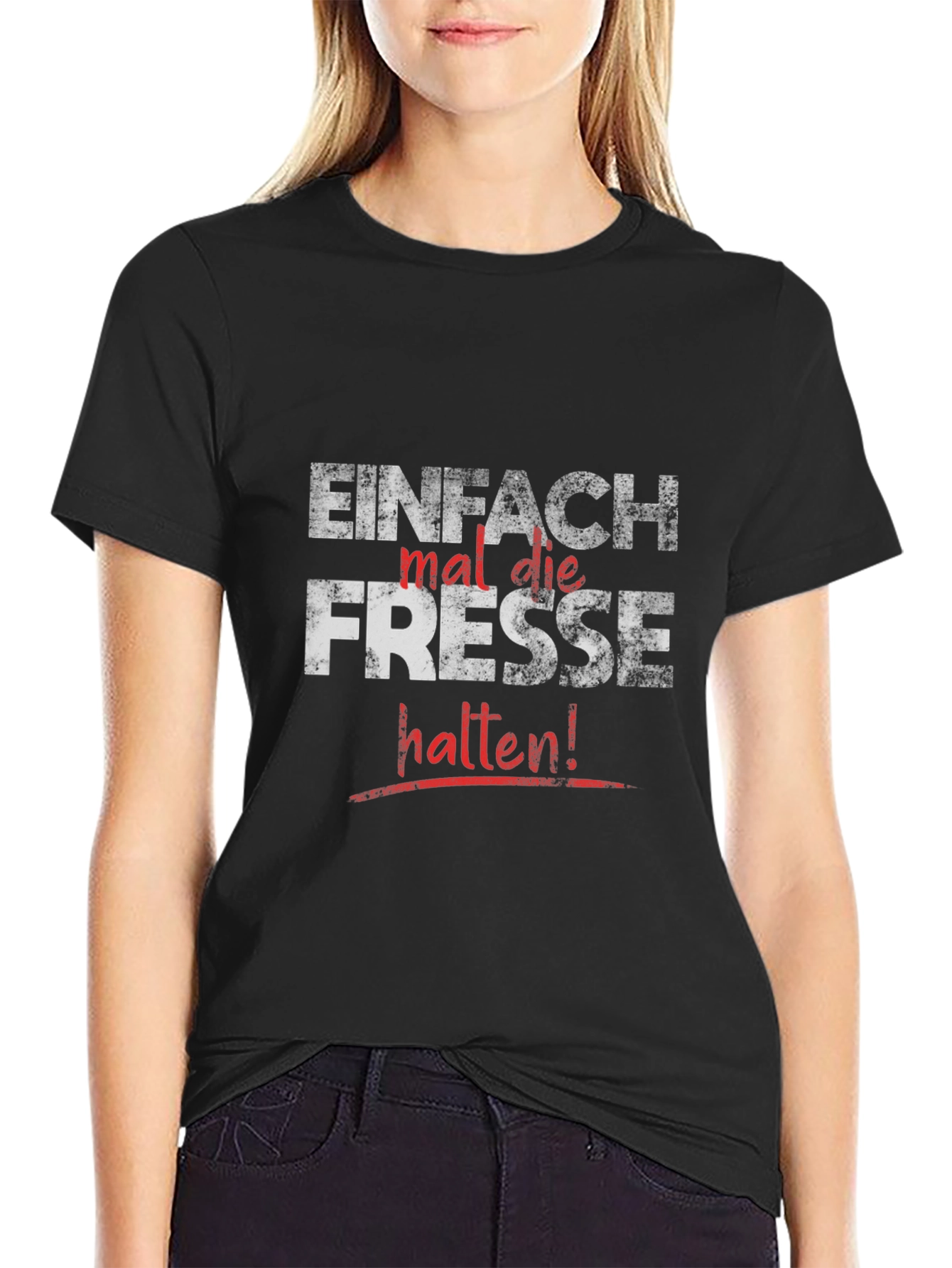 Einfach Fresse Halten Graphic T-Shirt