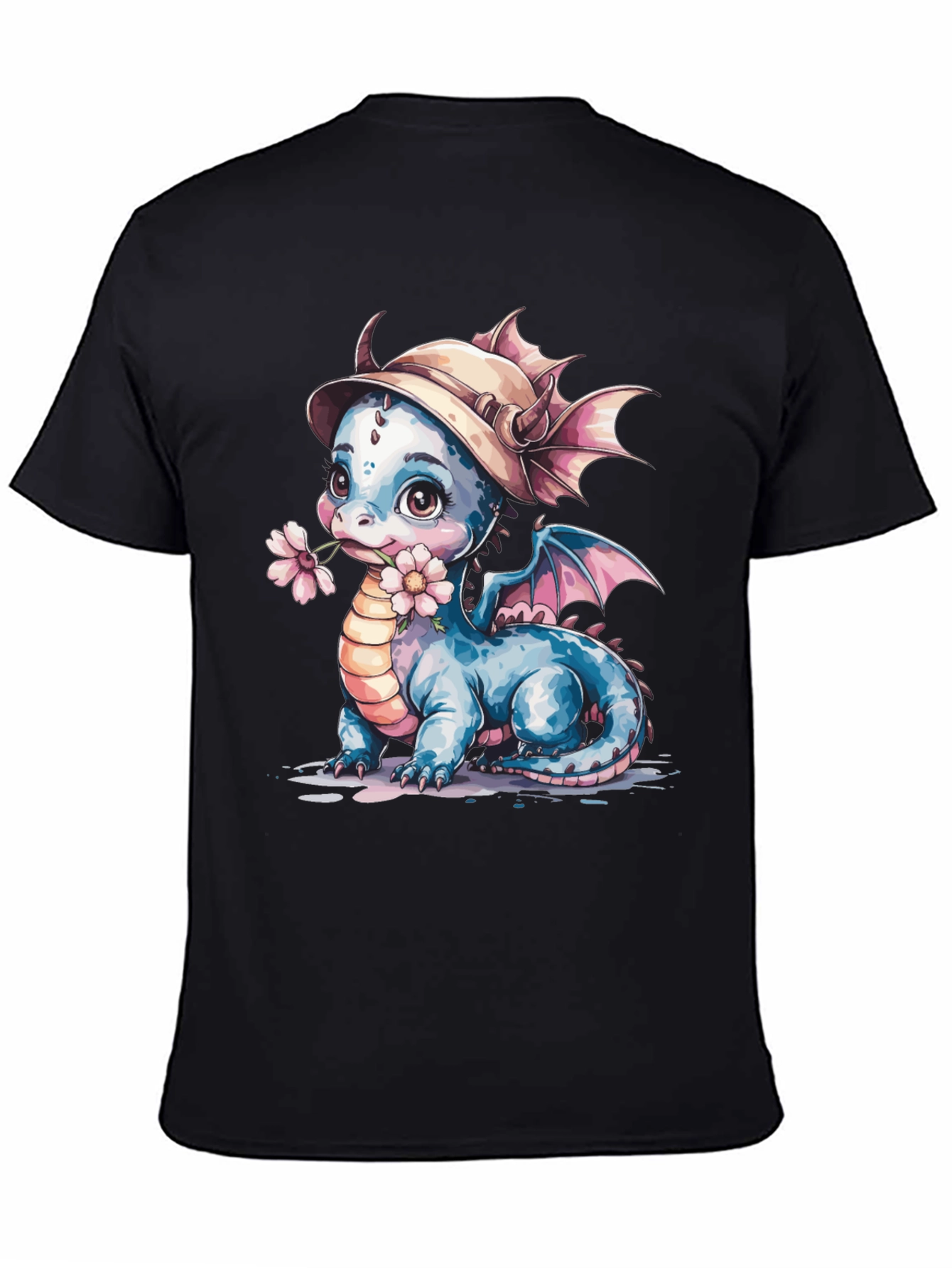 Cute Dragon with Flower T-Shirt