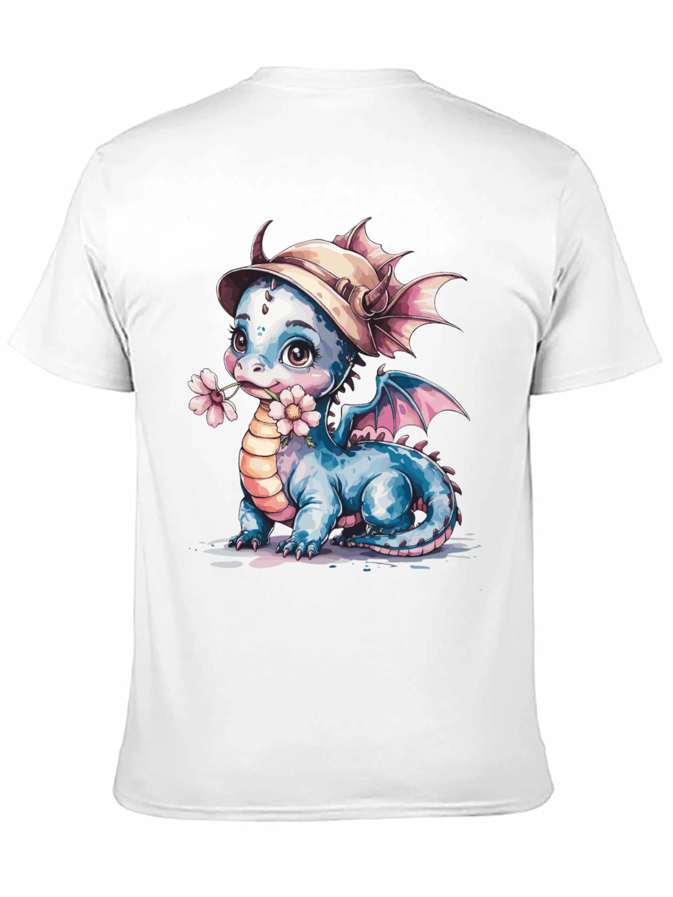 Cute Dragon with Flower T-Shirt