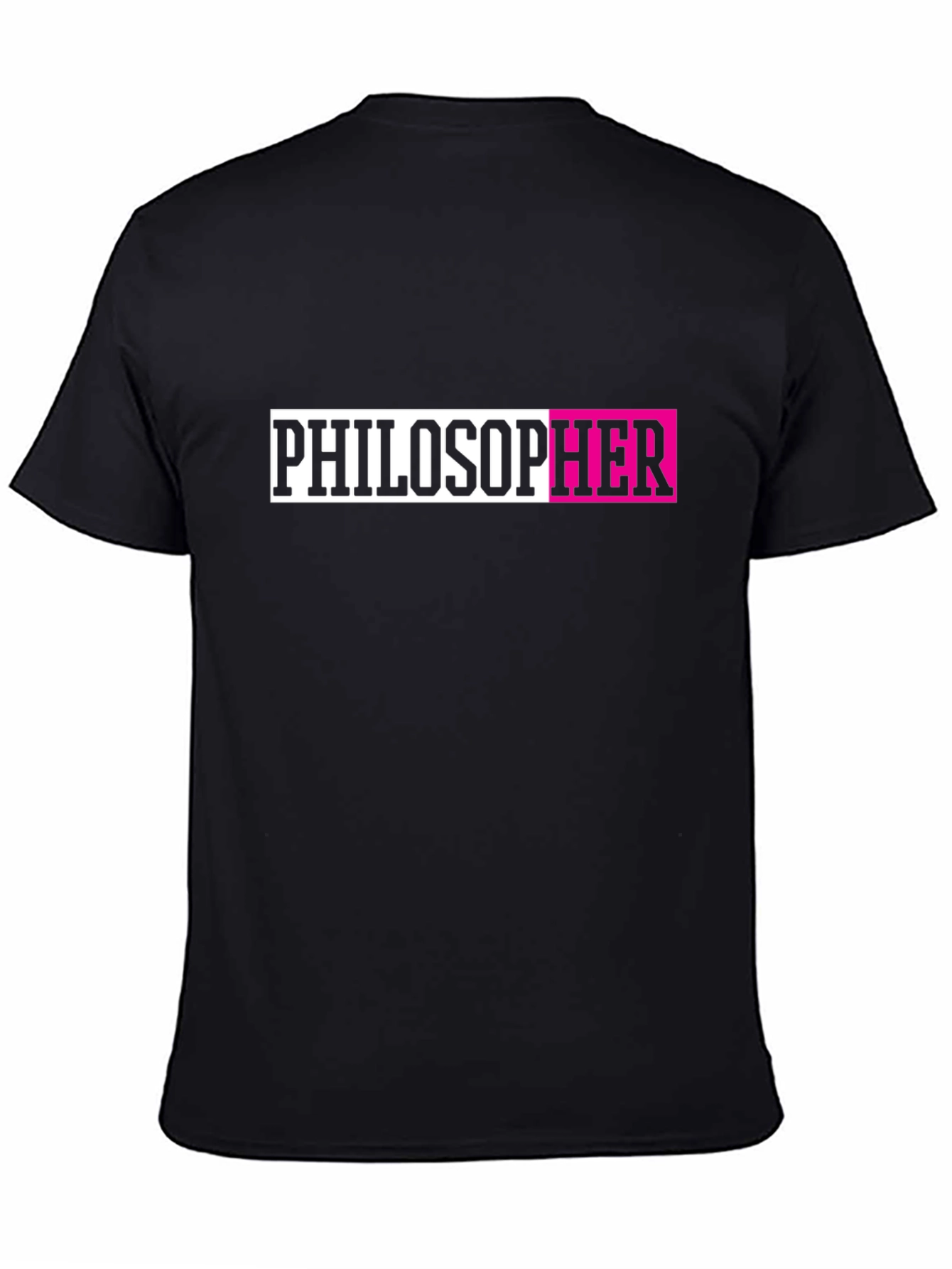 PhilosopHER Graphic Tee - Black Unisex T-Shirt