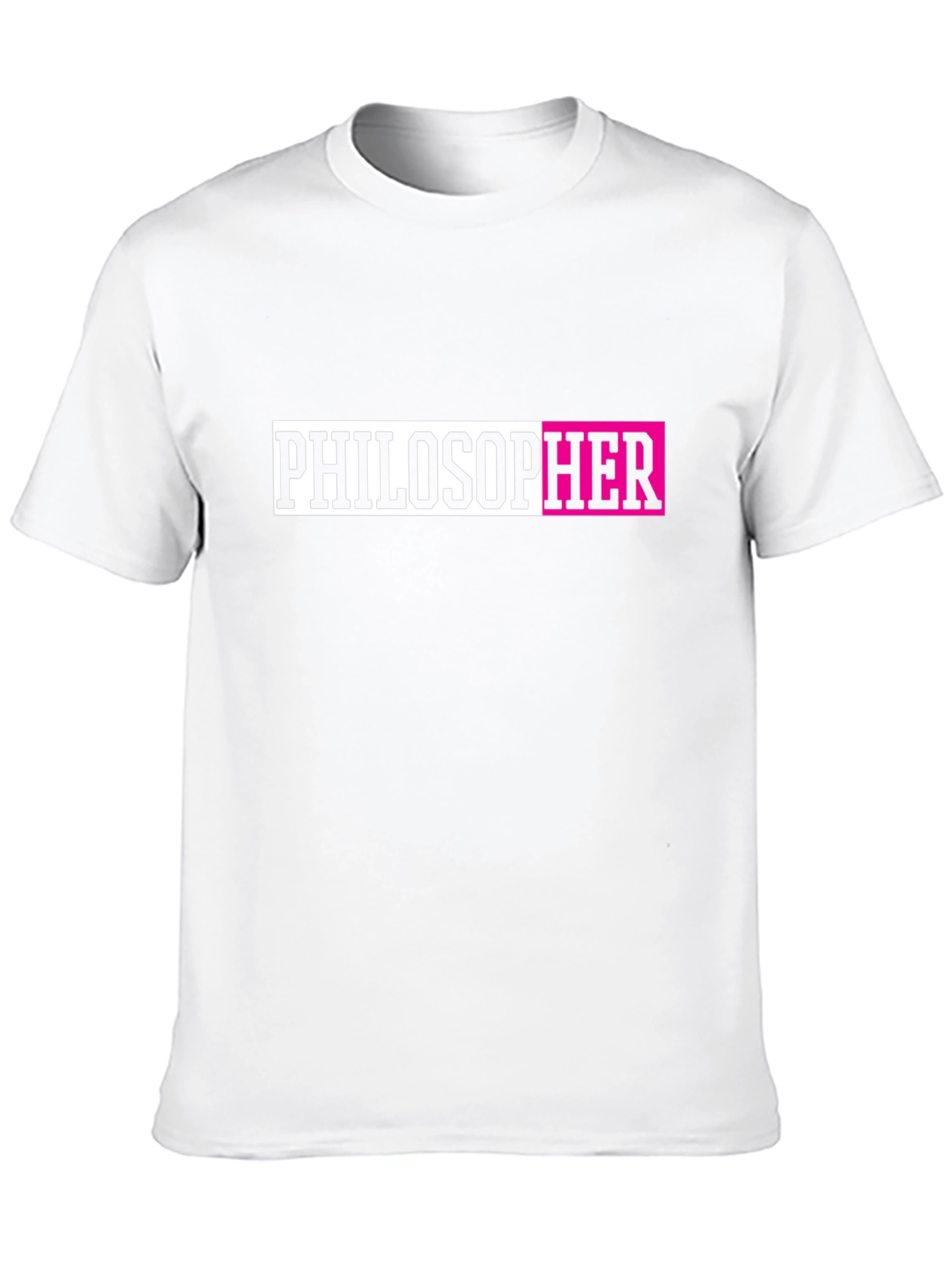 PhilosopHER Graphic Tee - Black Unisex T-Shirt