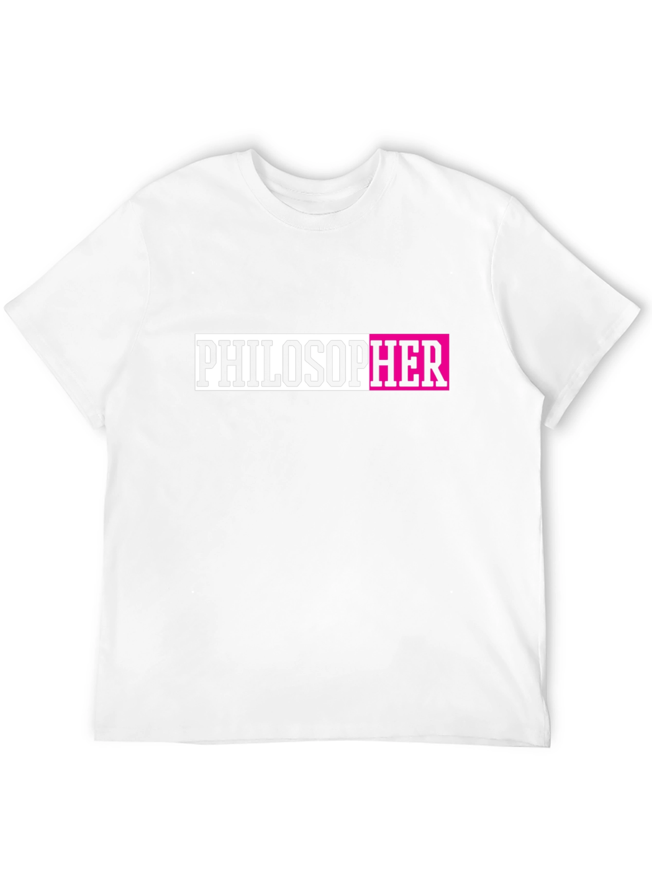 PhilosopHER Graphic Tee - Black Unisex T-Shirt