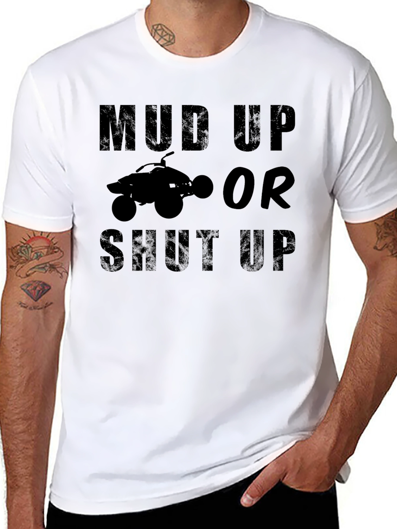 Mud Up or Shut Up ATV T-Shirt