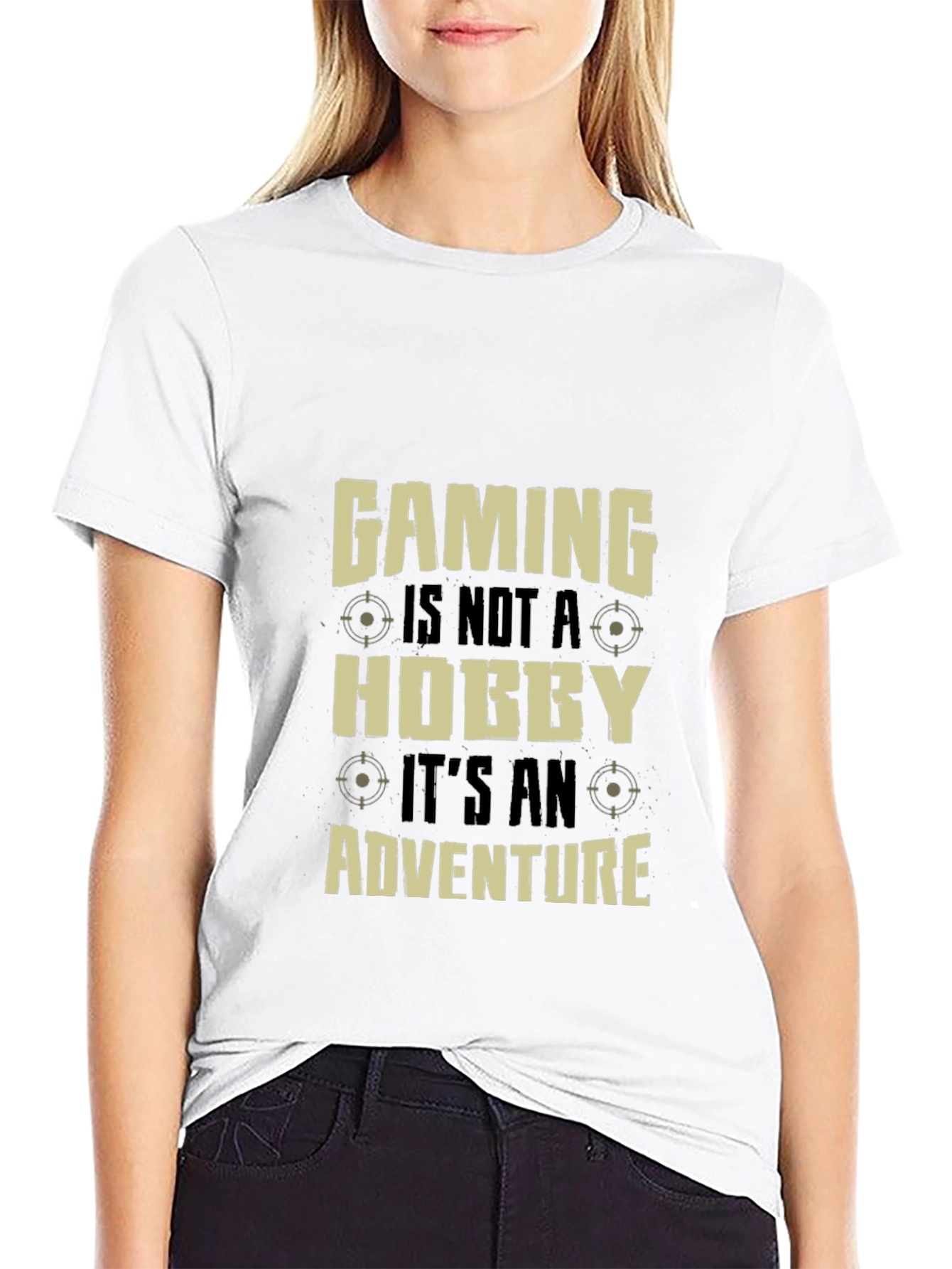 Gaming Adventure Black Tee