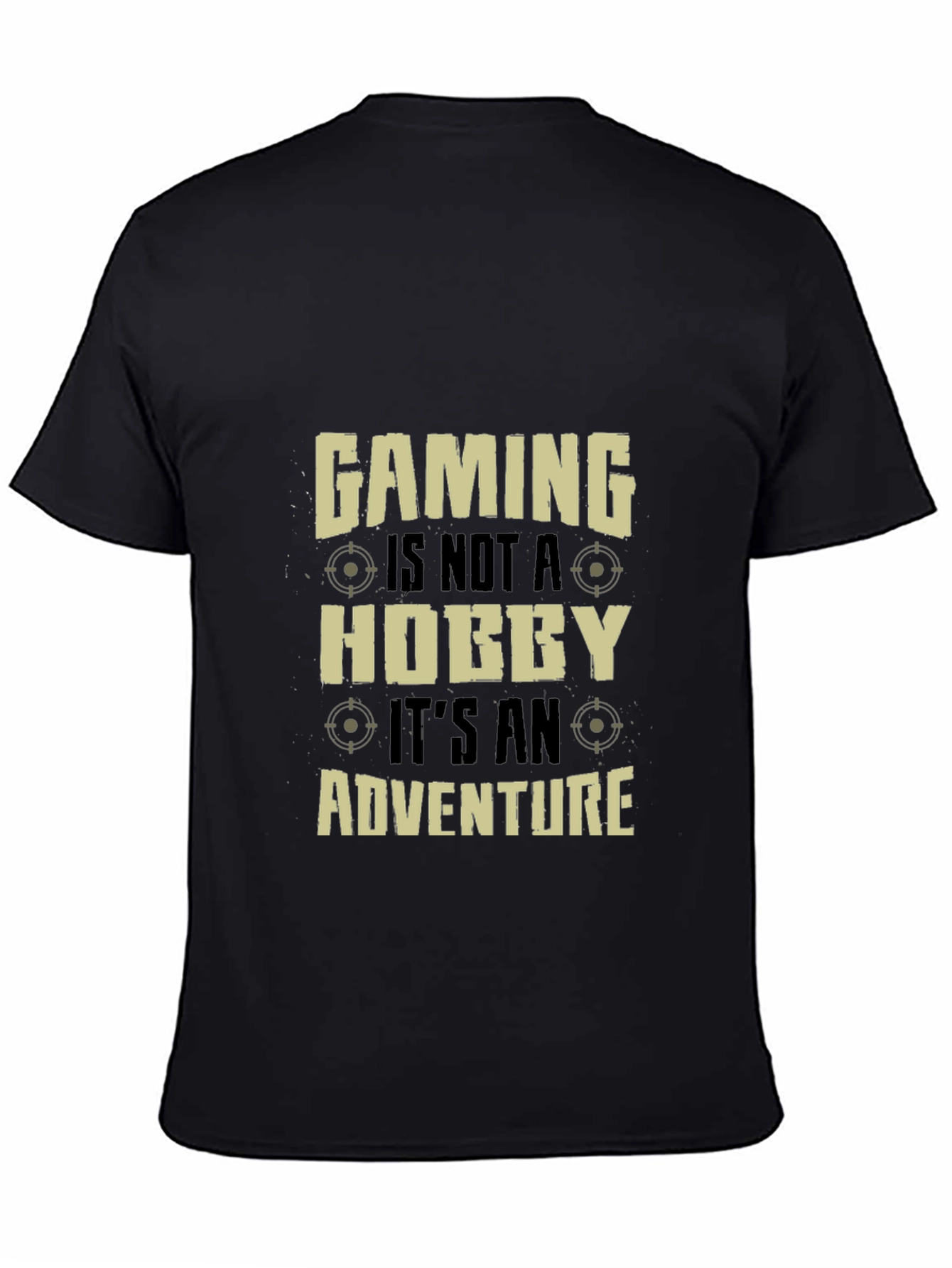 Gaming Adventure Black Tee