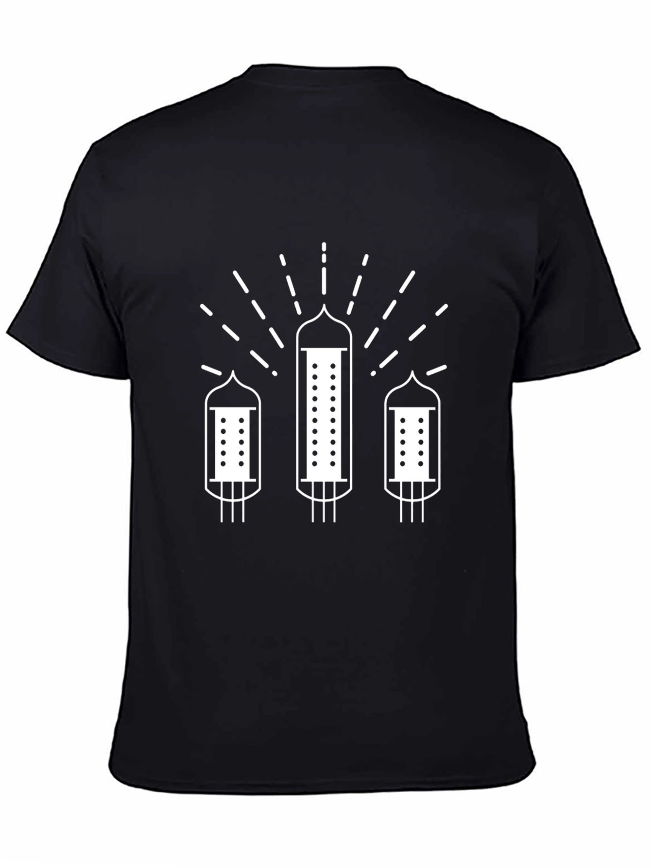 Vacuum Tube T-Shirt - Black