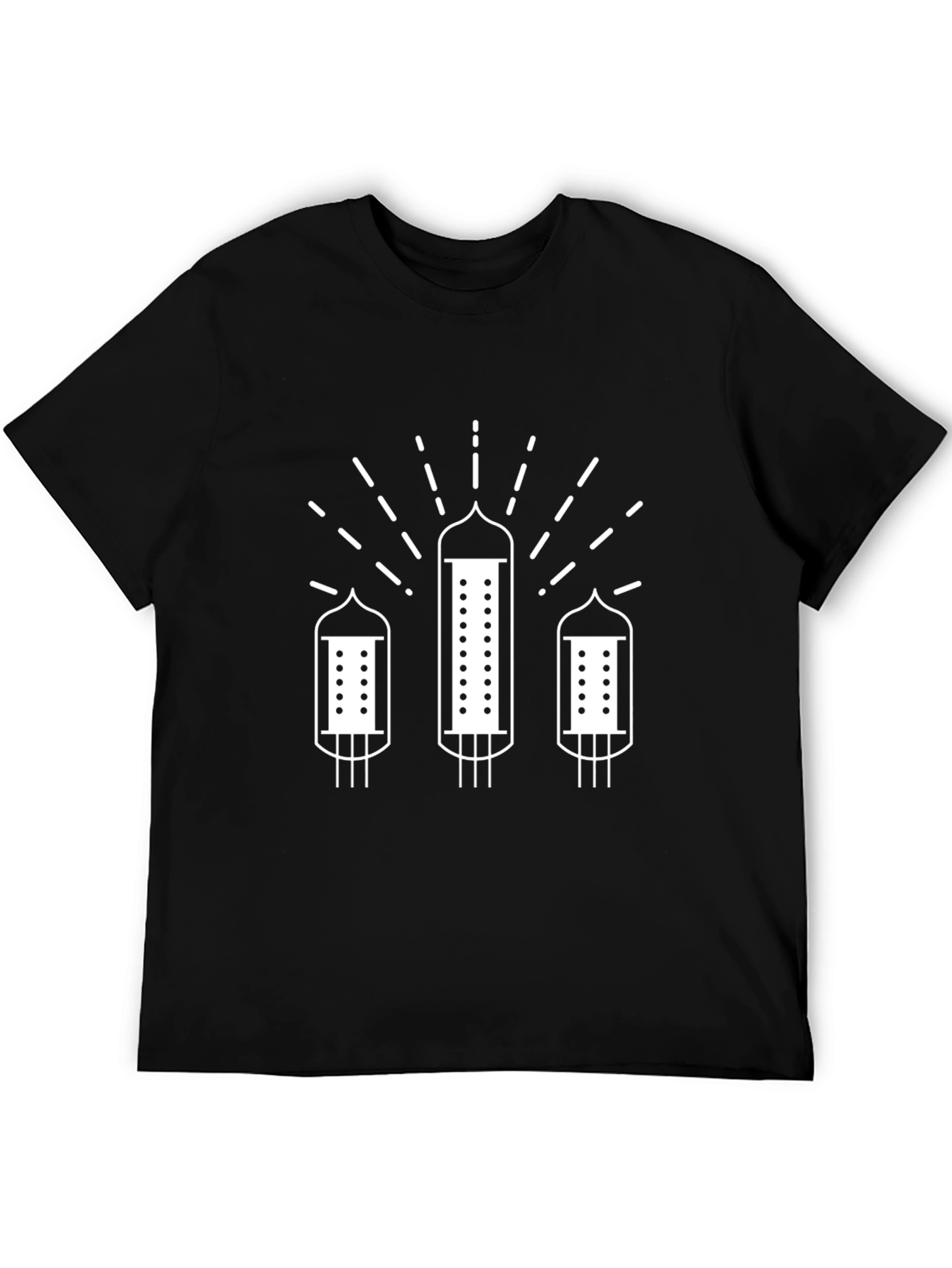Vacuum Tube T-Shirt - Black