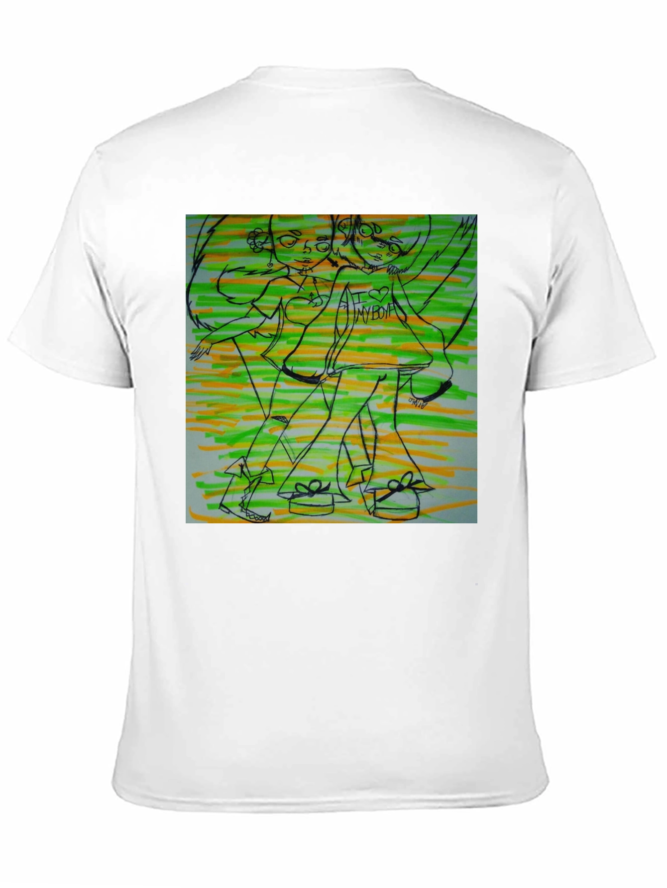 Artsy Graphic T-Shirt - Unique Design