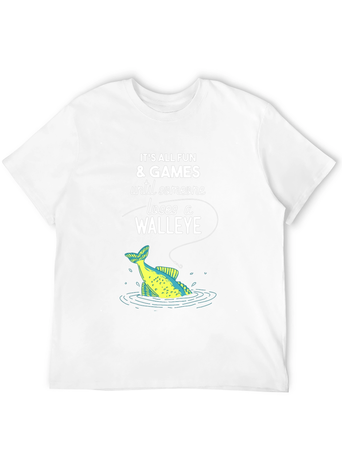 Funny Fishing T-Shirt: Walleye Humor