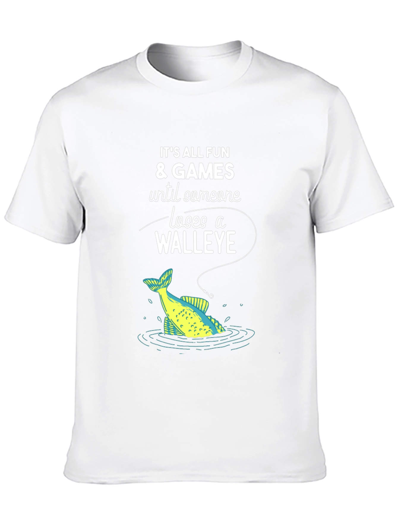 Funny Fishing T-Shirt: Walleye Humor