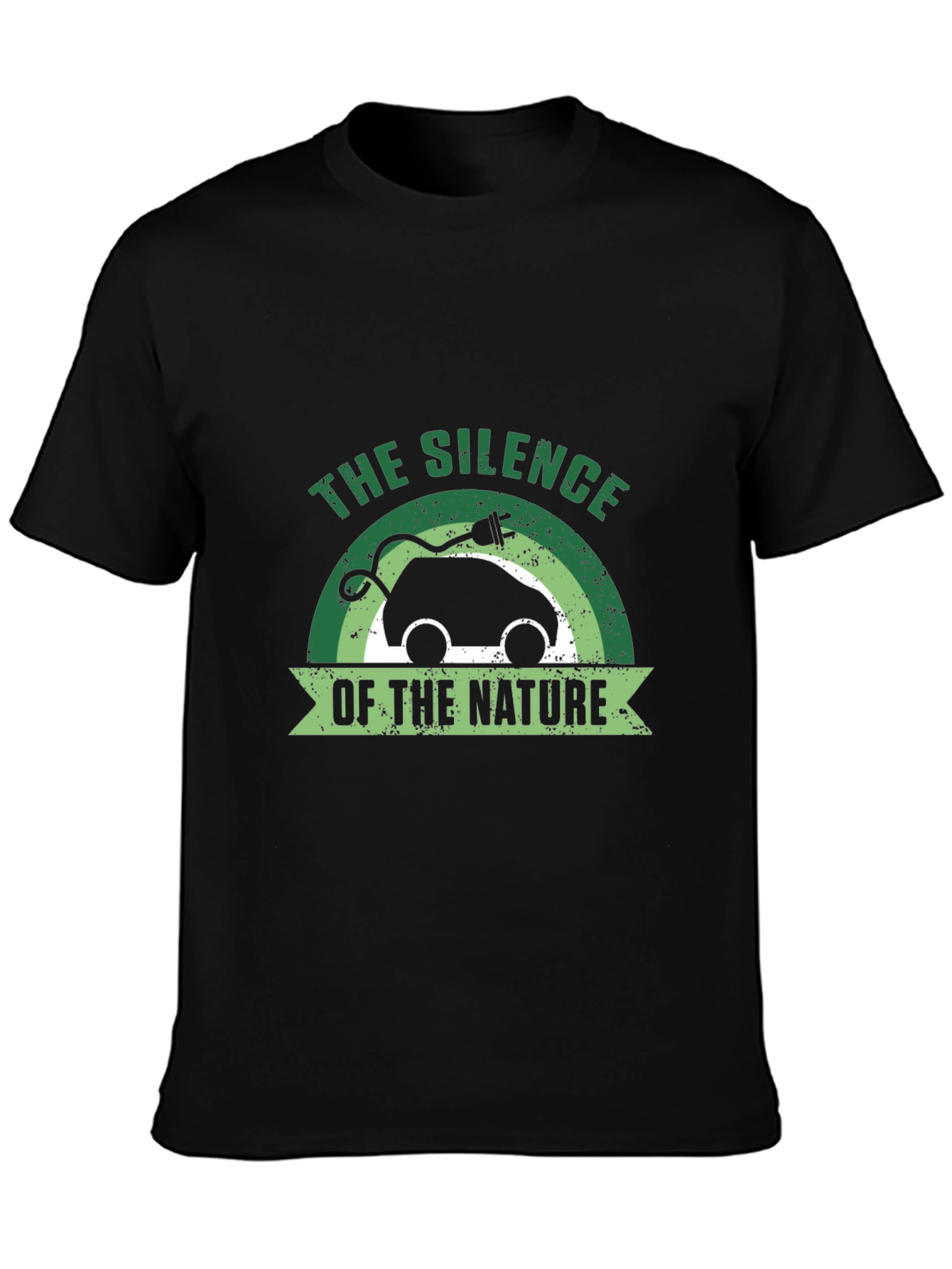 Eco-Friendly Electric Car T-Shirt