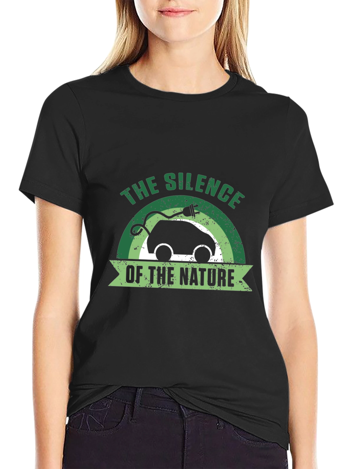 Eco-Friendly Electric Car T-Shirt