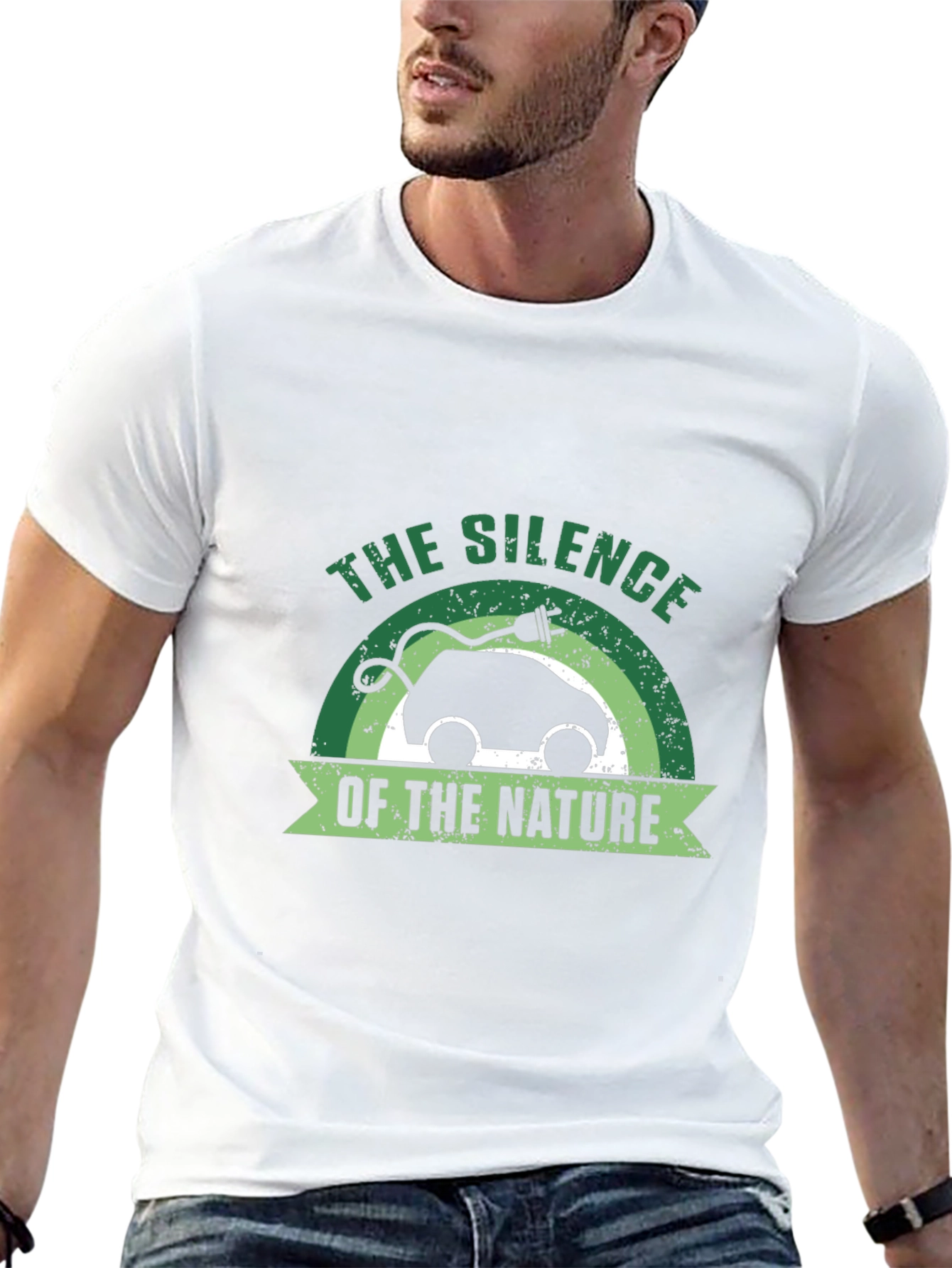 Eco-Friendly Electric Car T-Shirt