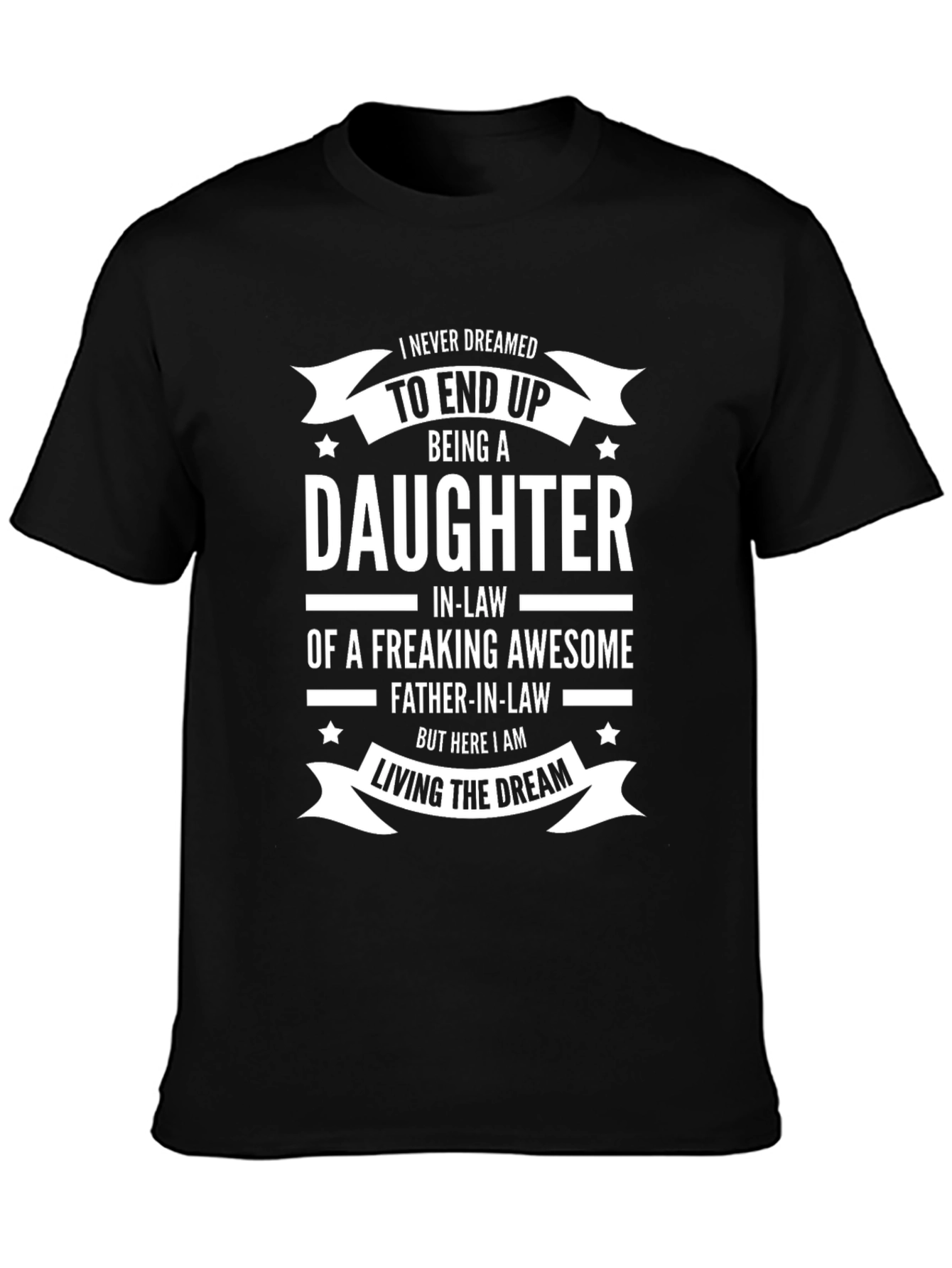 Daughter-in-Law Awesome Father-in-Law Graphic T-Shirt