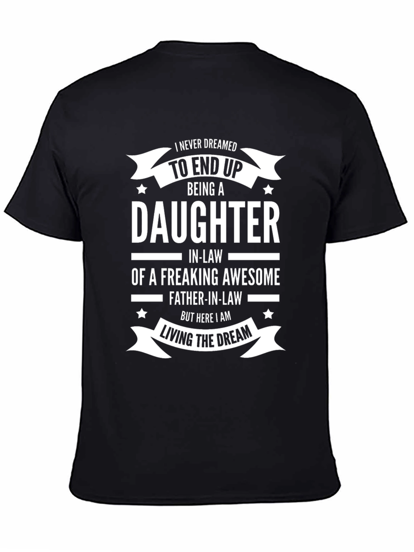 Daughter-in-Law Awesome Father-in-Law Graphic T-Shirt