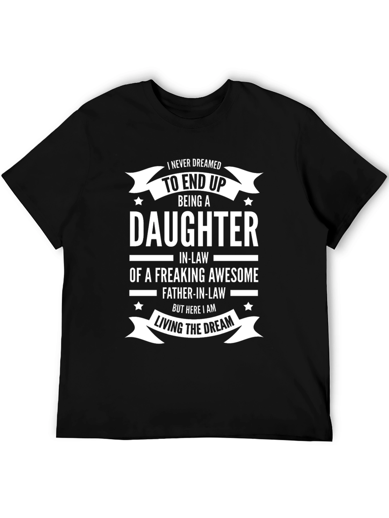 Daughter-in-Law Awesome Father-in-Law Graphic T-Shirt