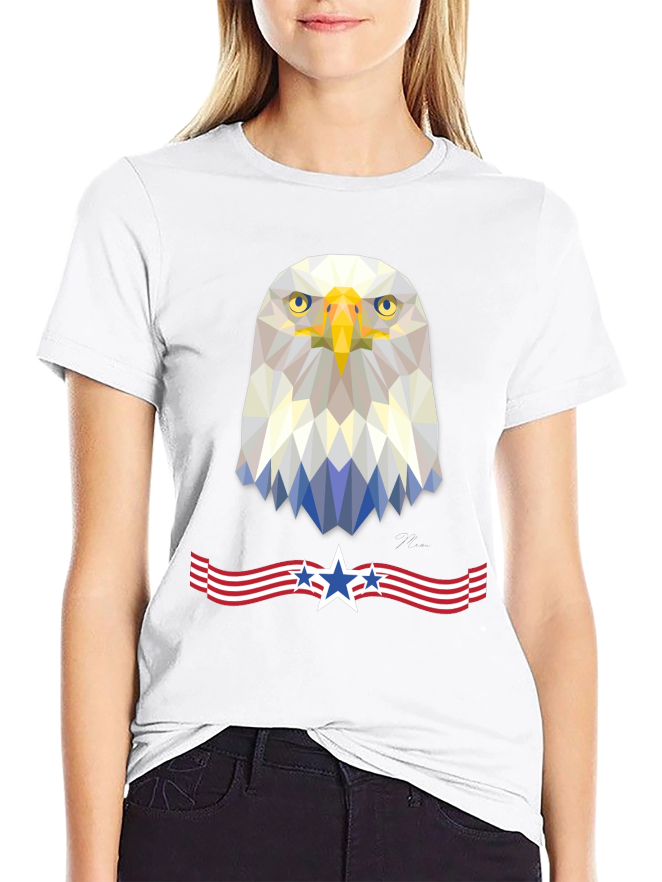 Patriotic Eagle Graphic Tee